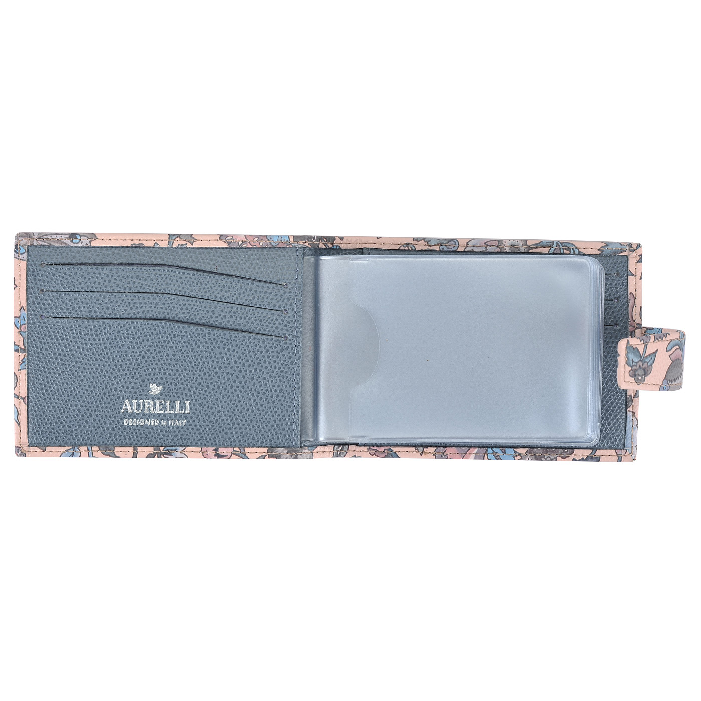 Кожаная визитница Aurelli Alma fiore