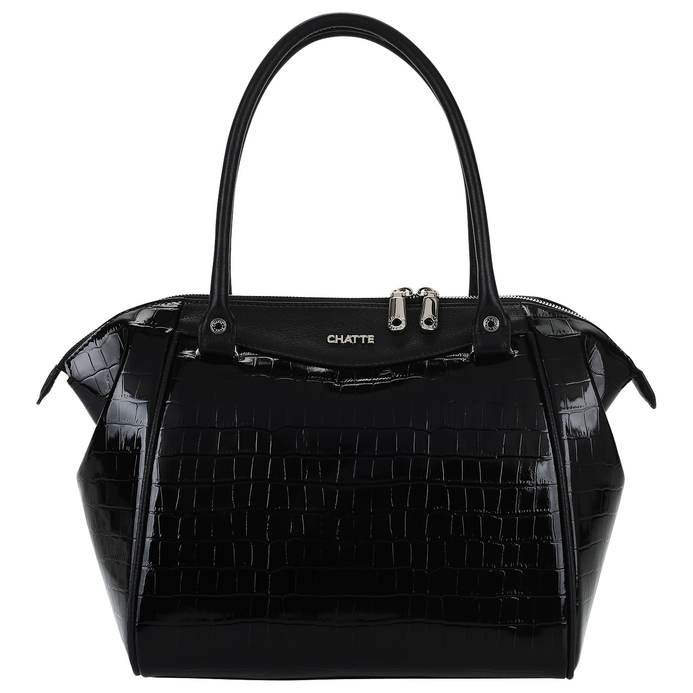 Chatte Сумка из черной кожи