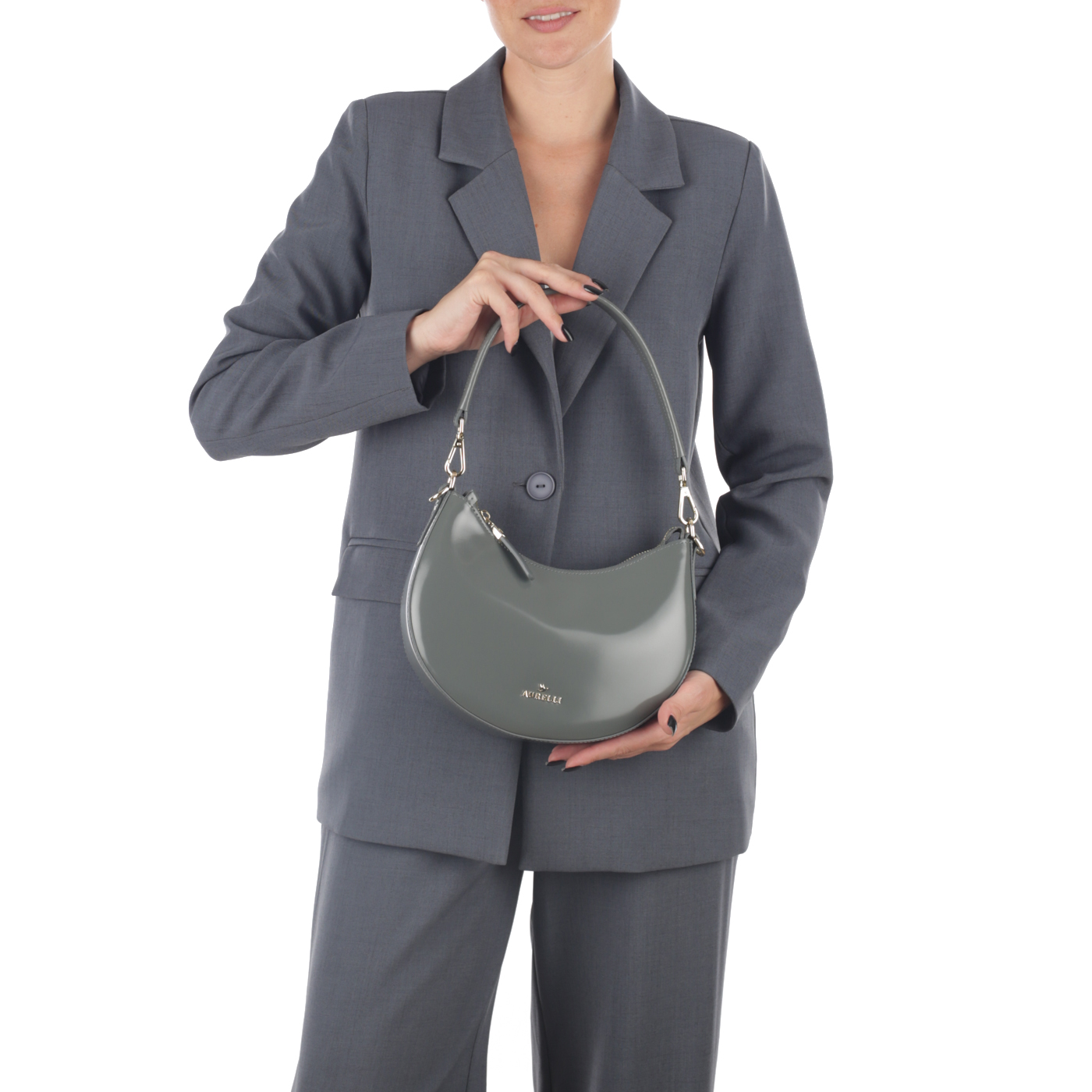 Кожаная сумка Aurelli Pad