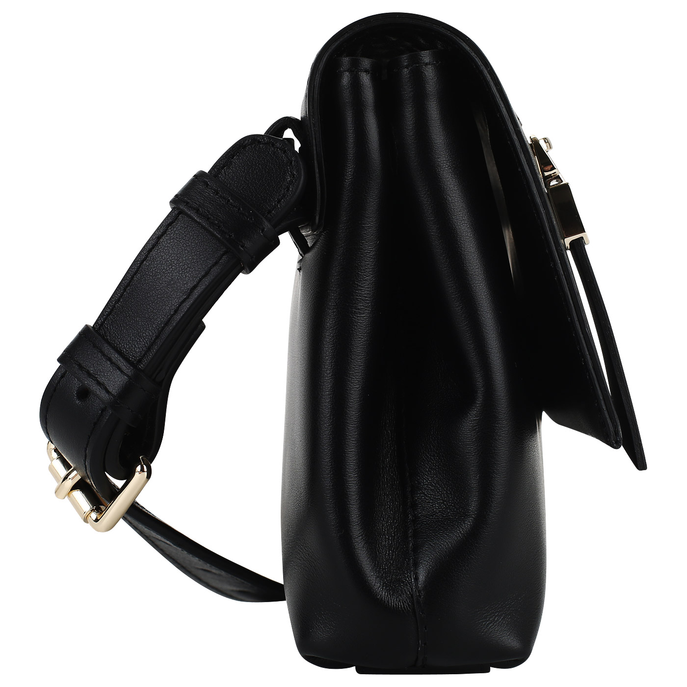 Поясная сумочка из кожи Aurelli Shine