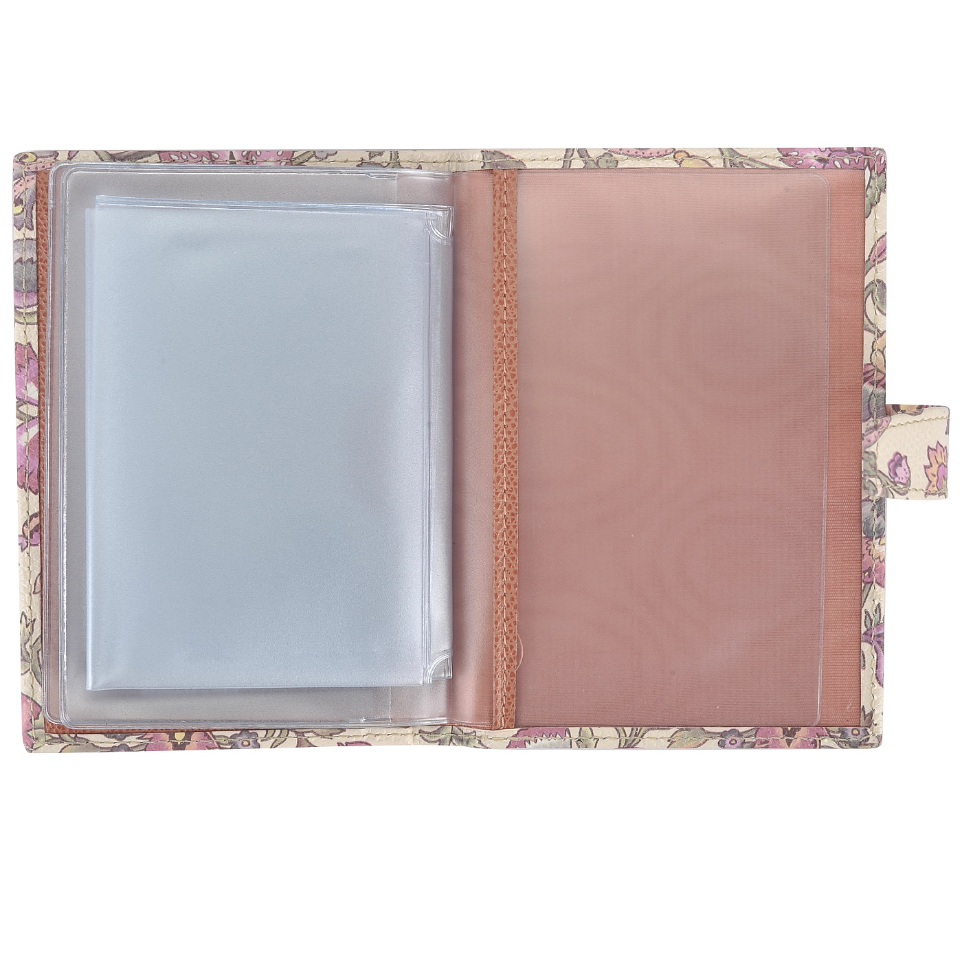 Кожаная обложка для автодокументов Aurelli Alma fiore