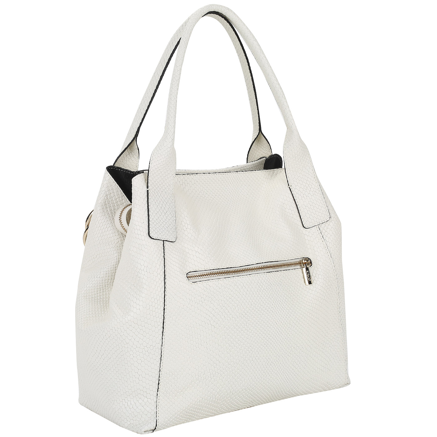 Кремовая сумка на молнии Ripani Bigia