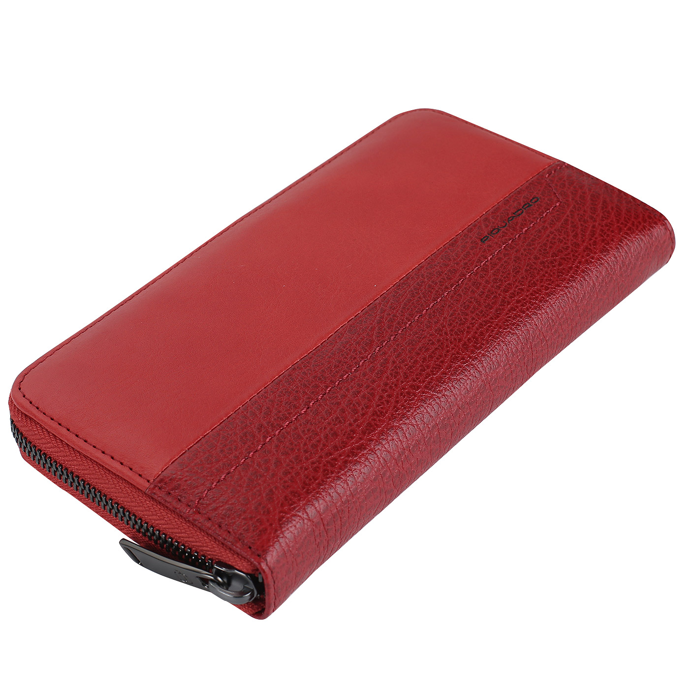 Портмоне на молнии из натуральной кожи Piquadro Pan