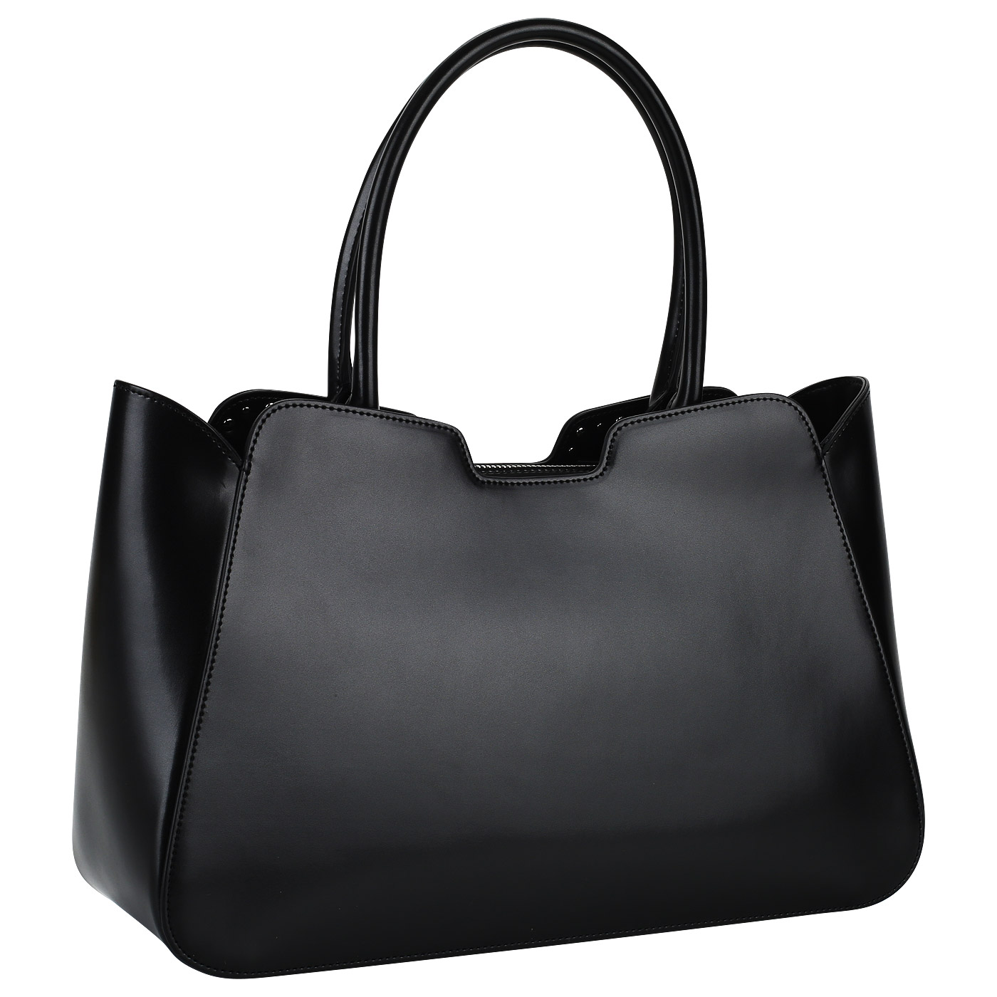 Черная сумка с вышивкой Cromia Rio