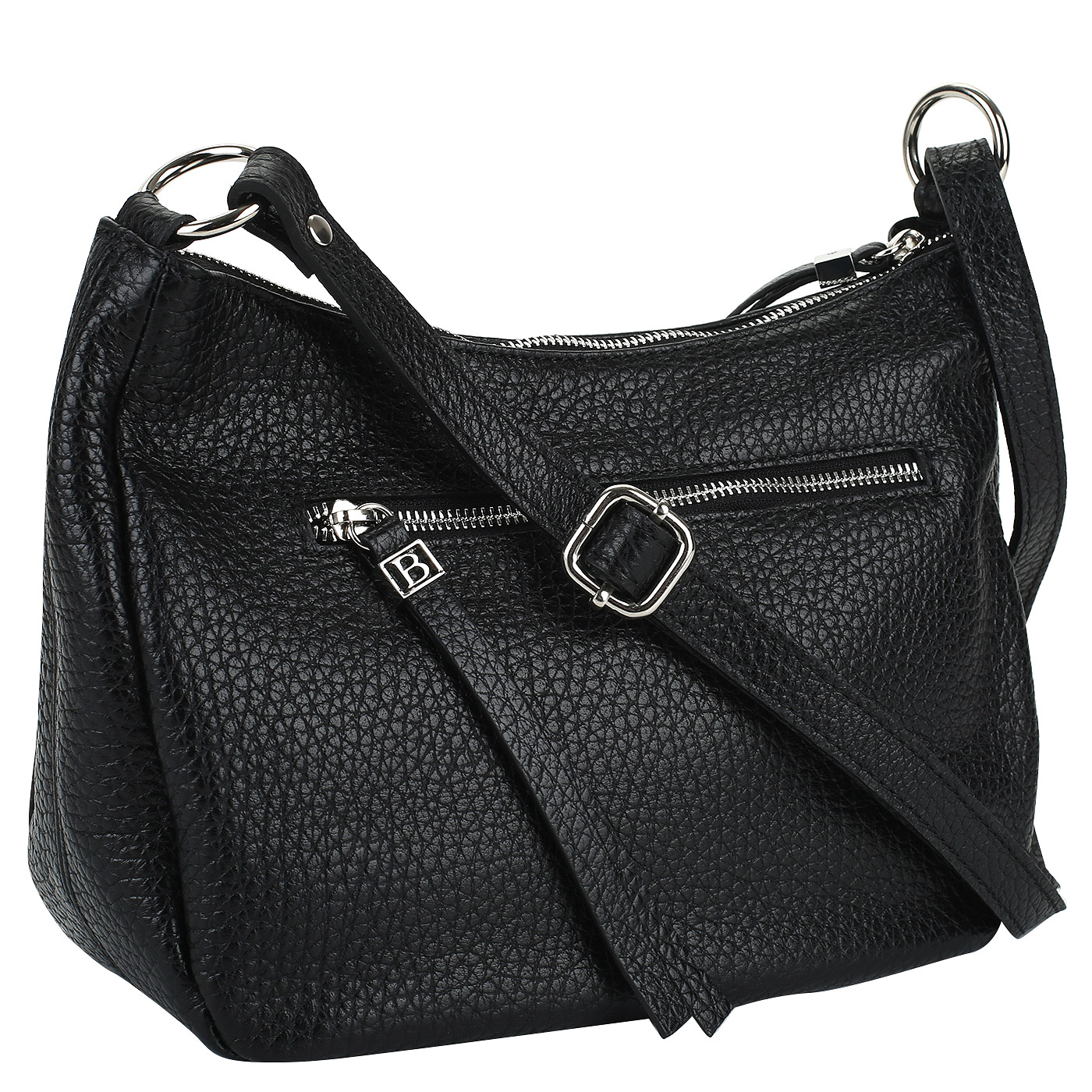 Черная сумка на молнии Sara Burglar Mia Querida