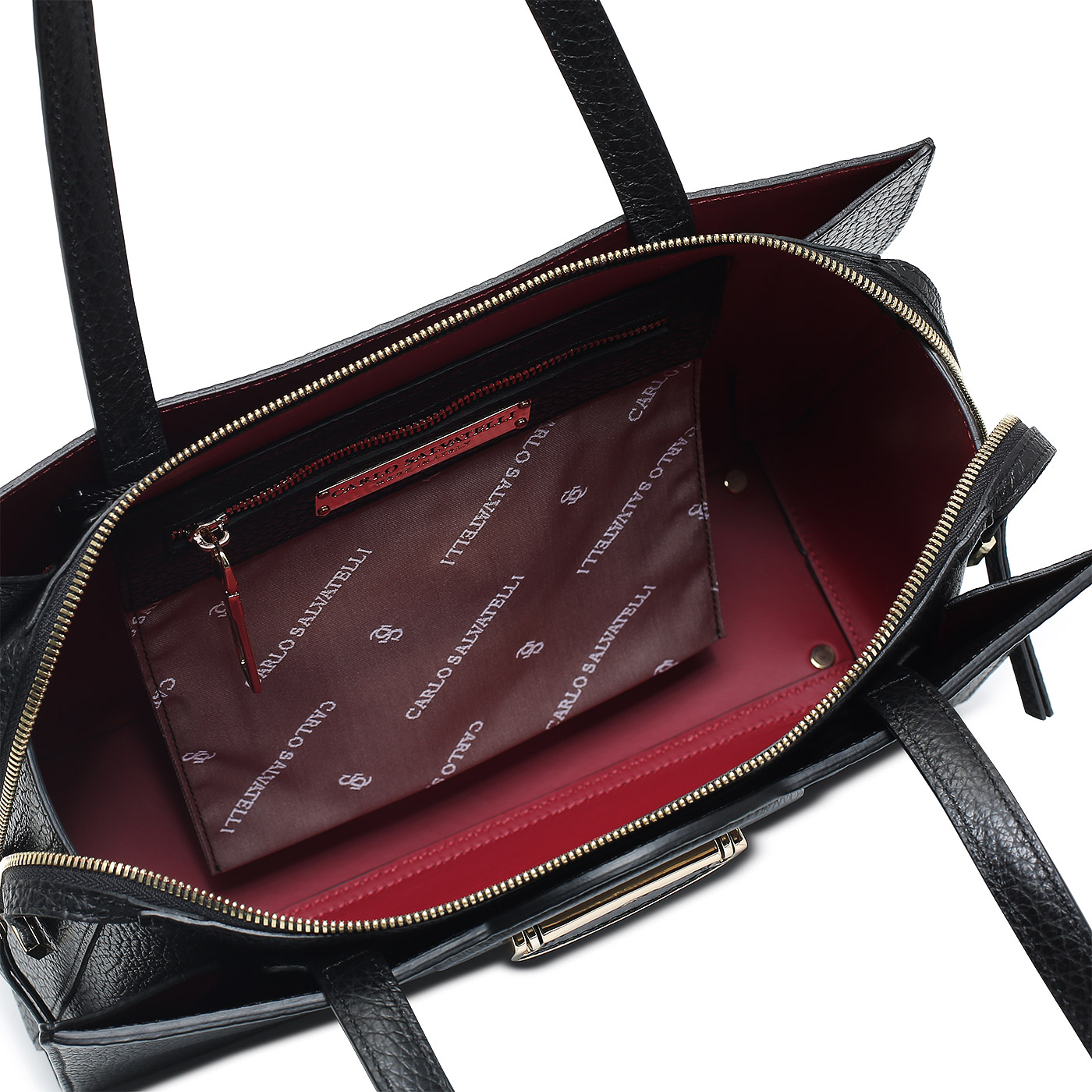 Кожаная сумка Carlo Salvatelli Tiziana cervino