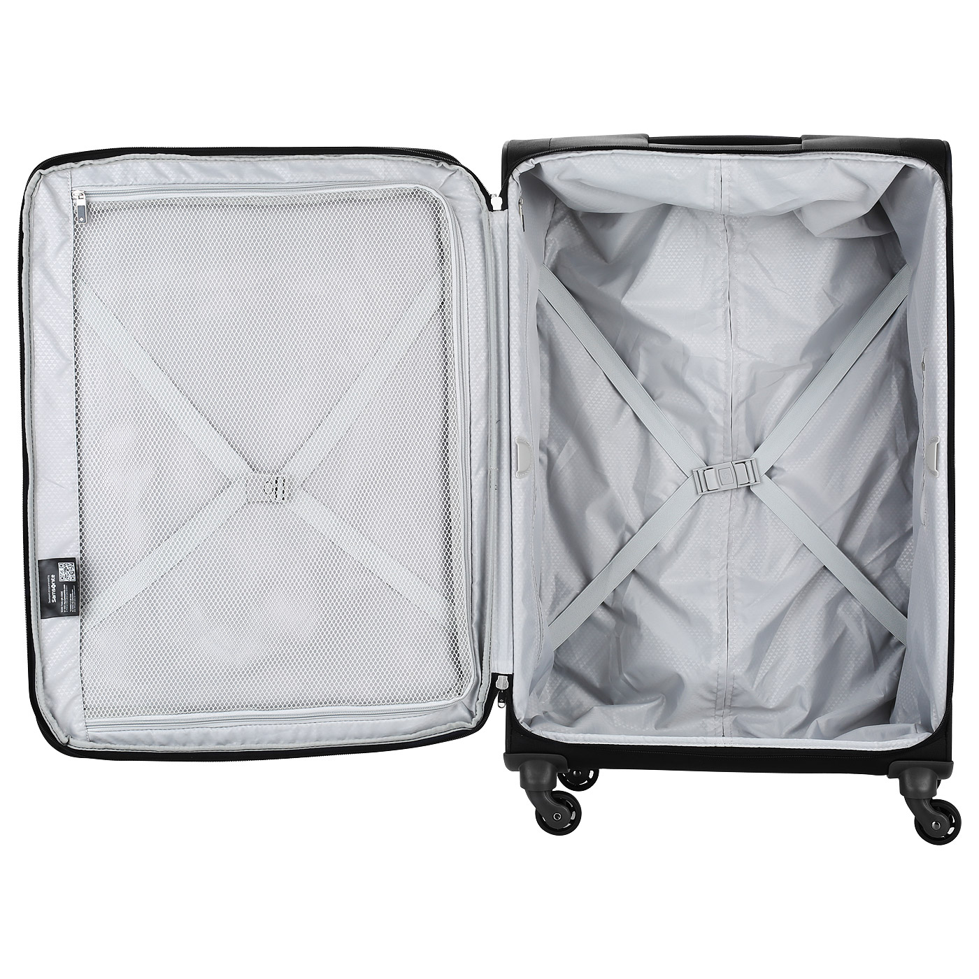 Чемодан большой L тканевый с кодовым замком Samsonite Citybeat