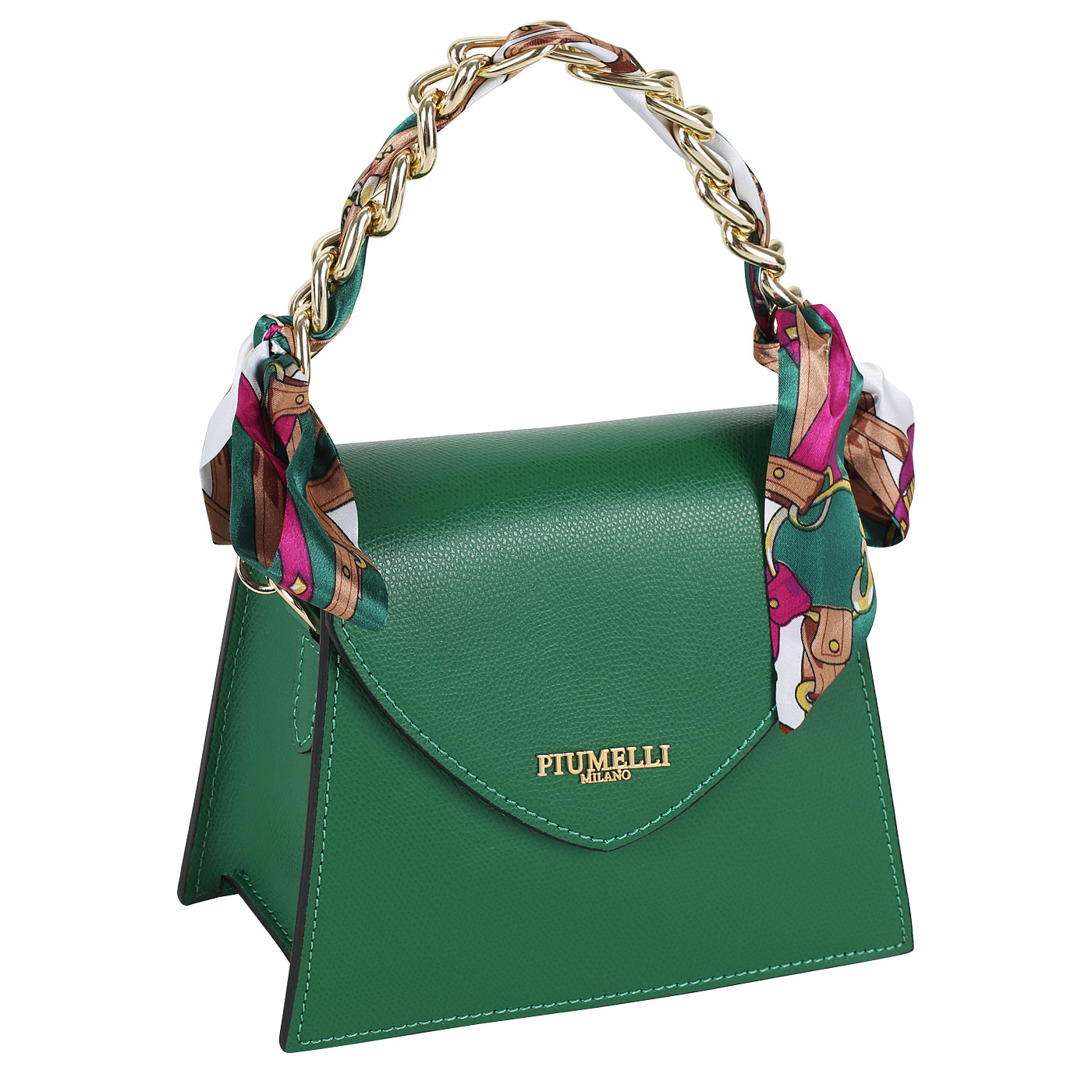 Кожаная сумка с цепочкой Piumelli Titta