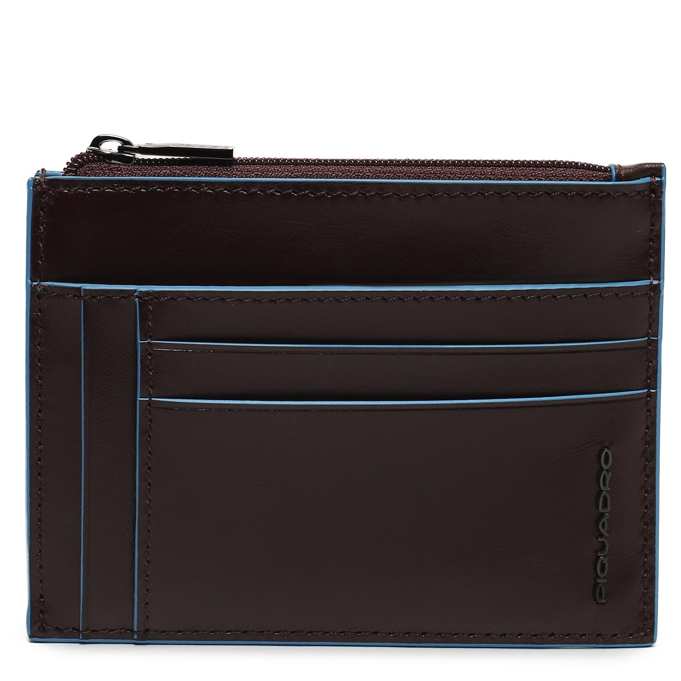 Piquadro Кожаная визитница на молнии