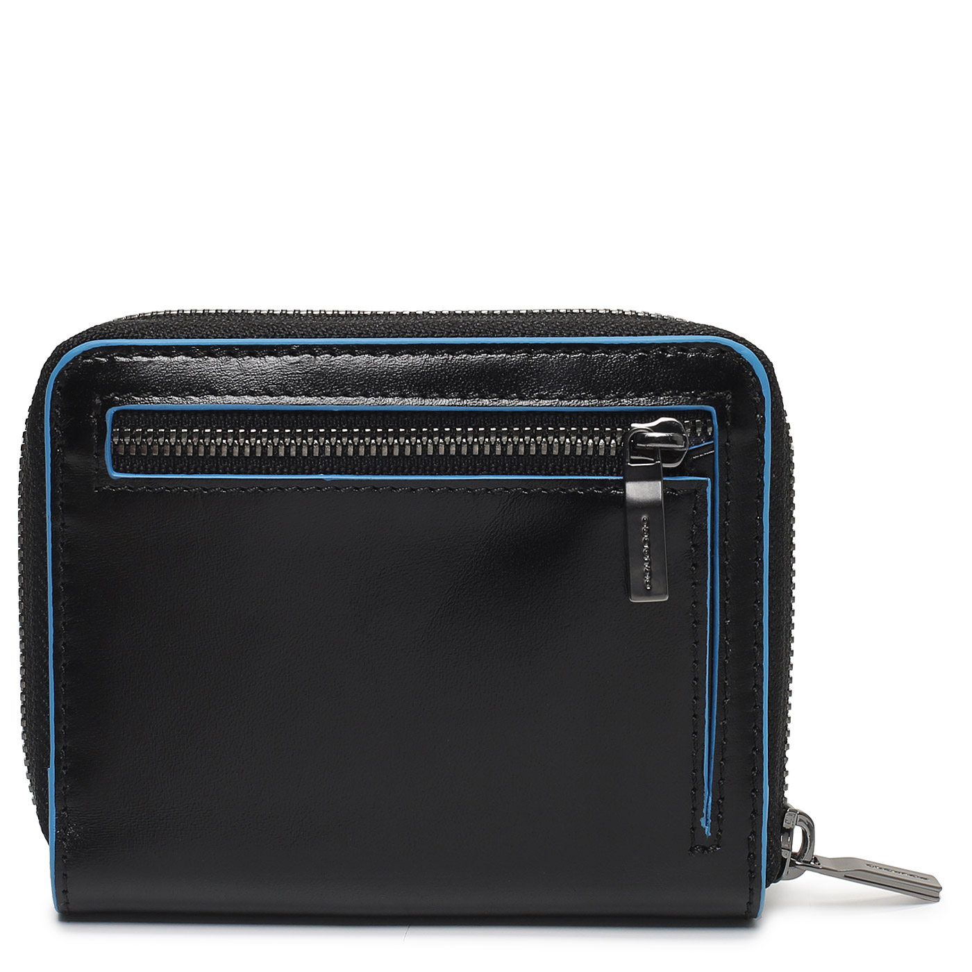 Портмоне складное на молнии Piquadro Blue square