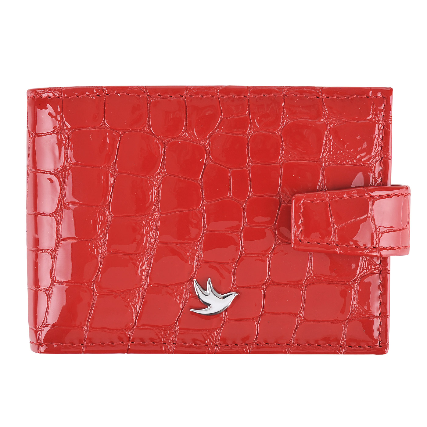 Aurelli Визитница с отделкой под крокодиловую кожу