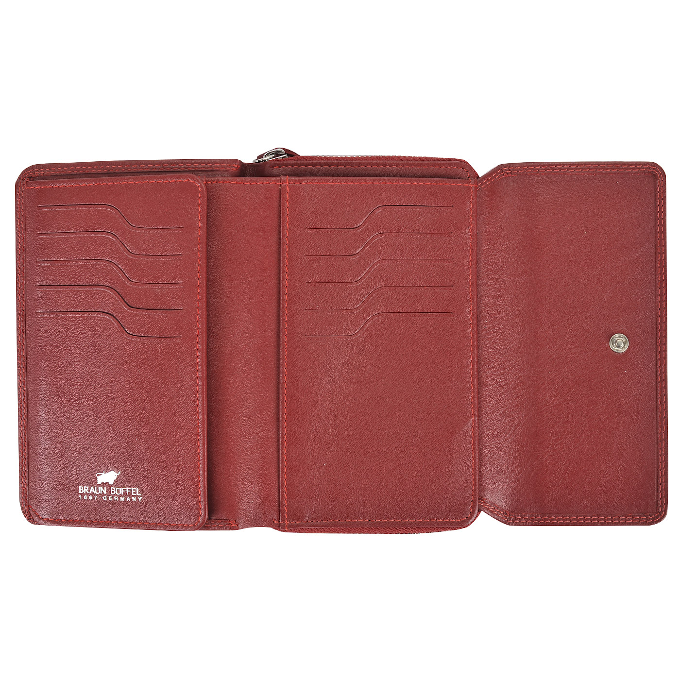 Кожаное портмоне на кнопке Braun Buffel Golf
