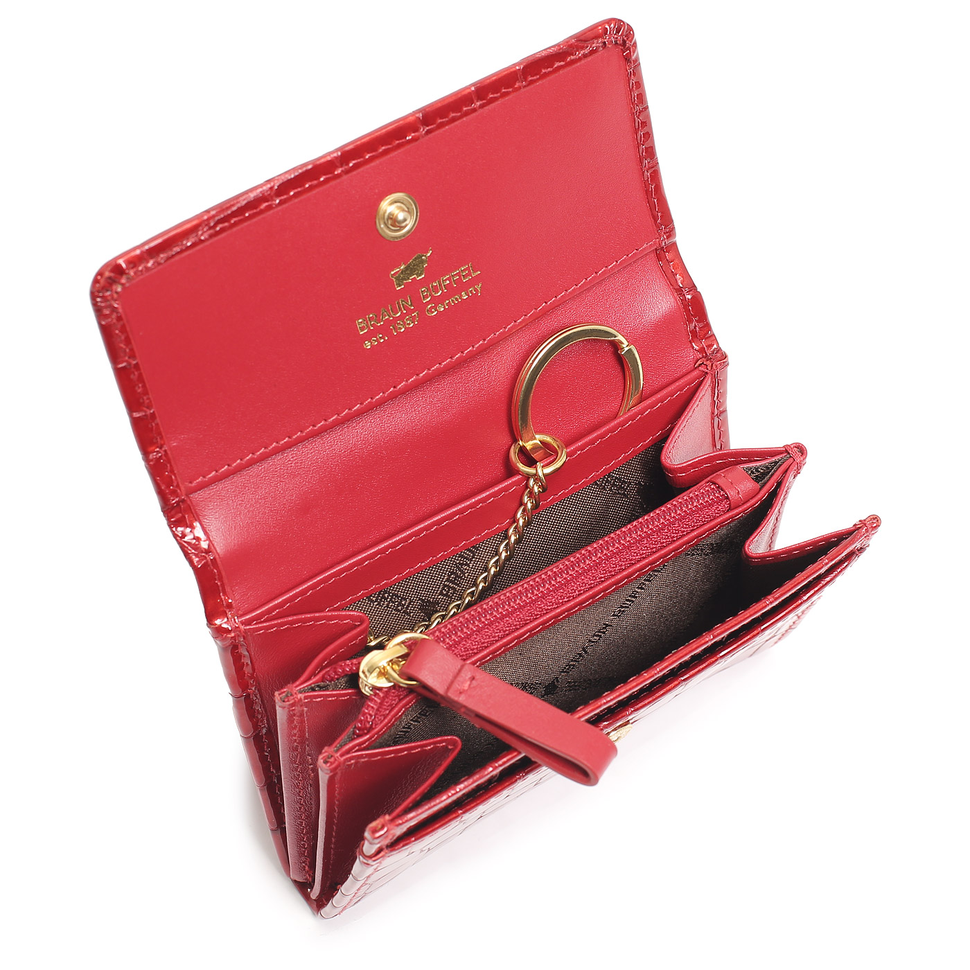 Лакированное портмоне Braun Buffel Verona