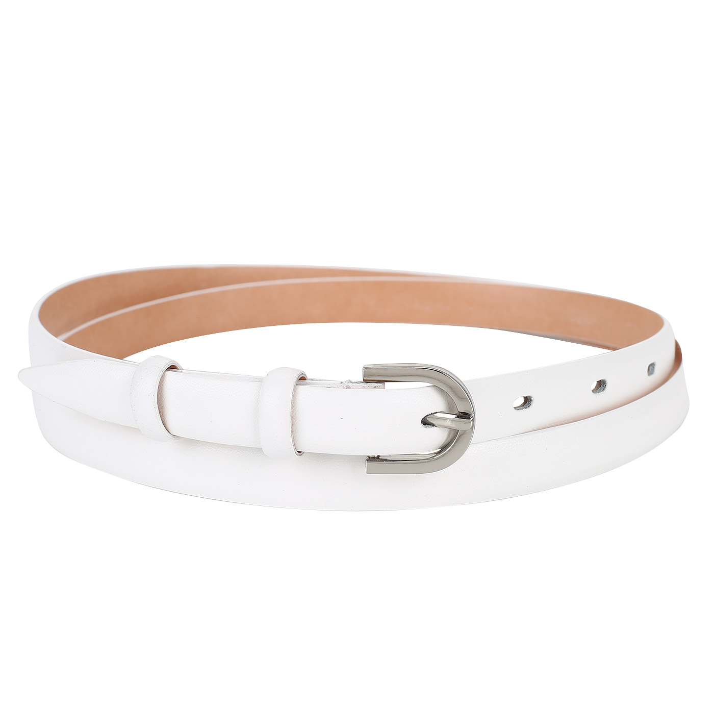 Chatte Ремешок из белой кожи