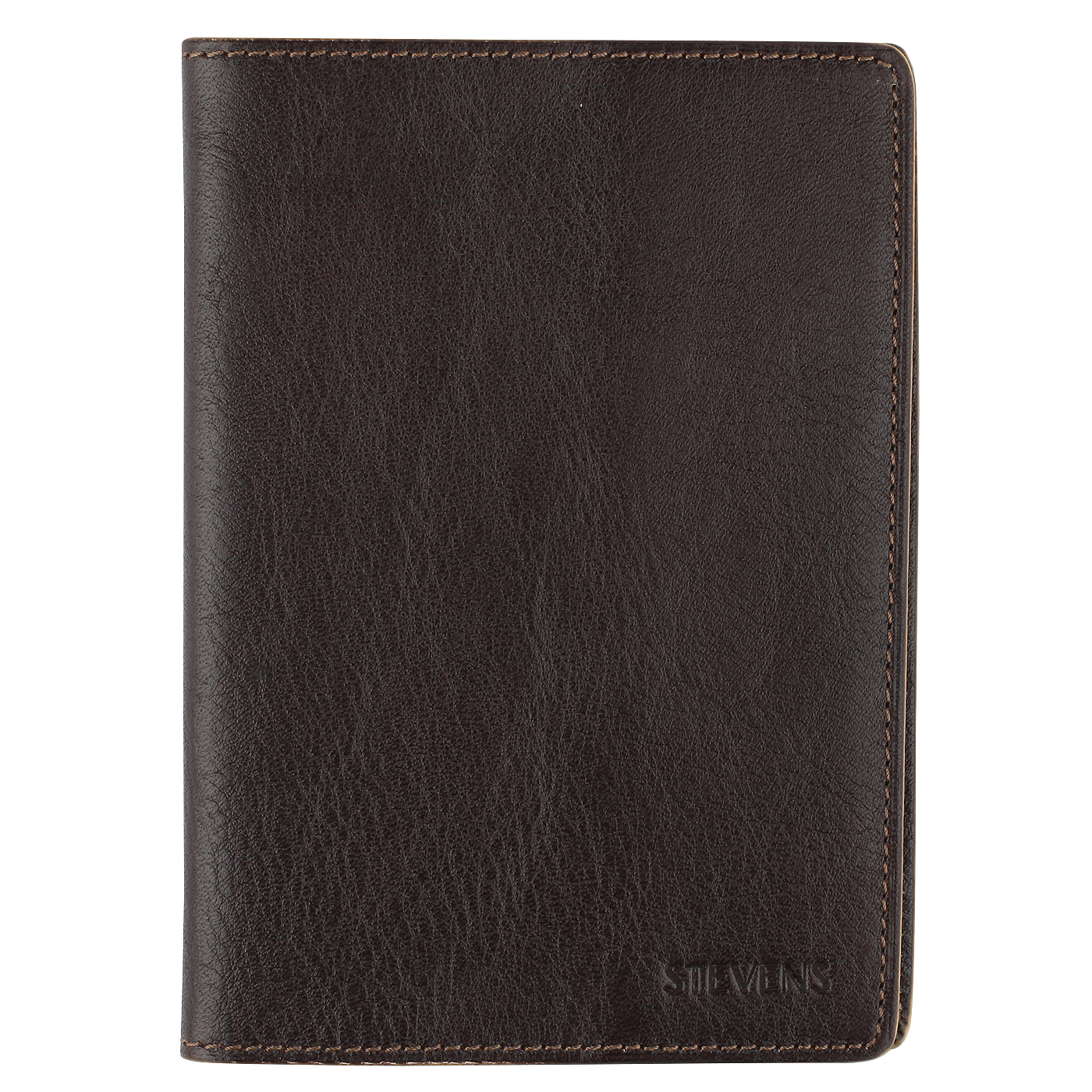 Stevens Мужская кожаная обложка для паспорта