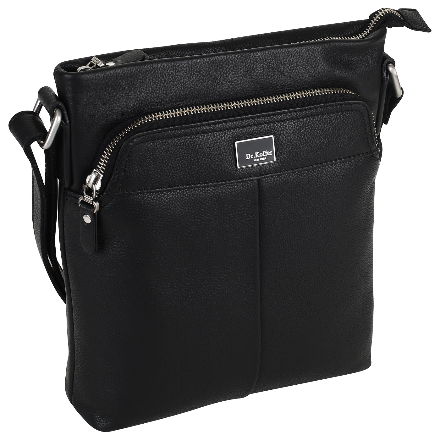 Сумка на молнии через плечо Dr. Koffer 