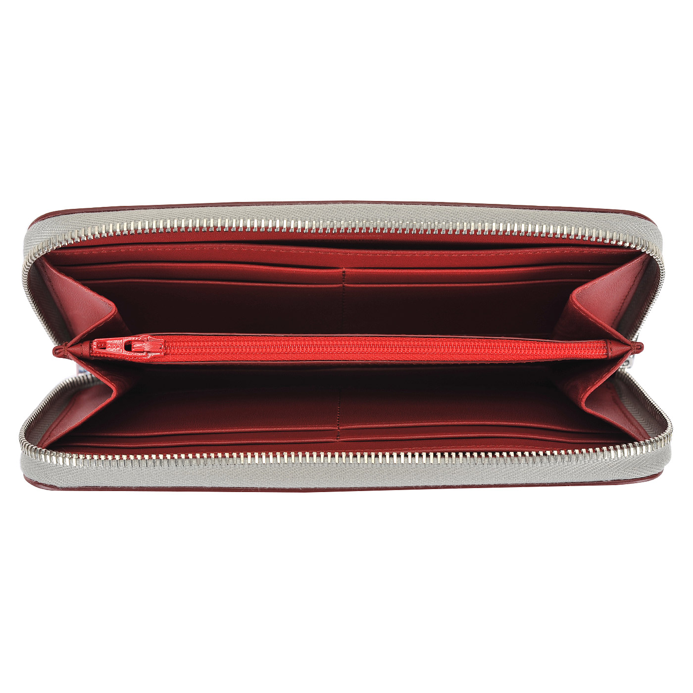 Женское кожаное портмоне с принтом Aurelli Luna fiore