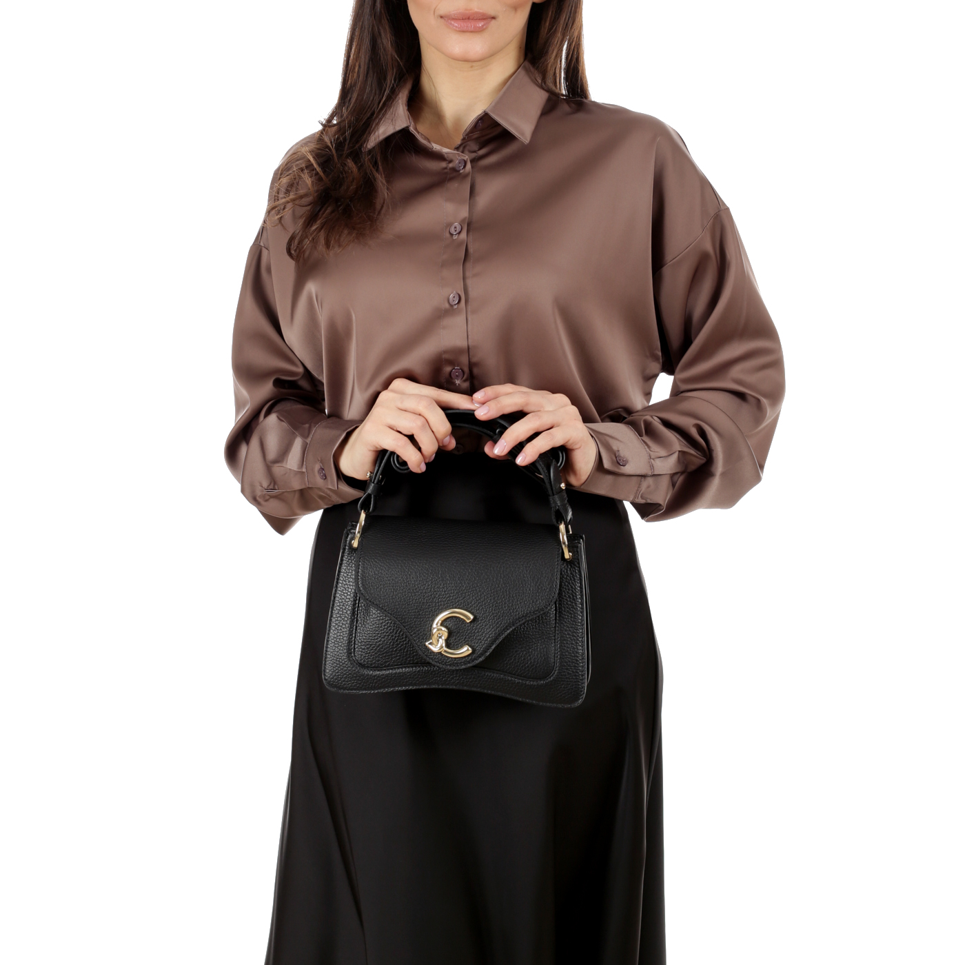 Кожаная сумка Coccinelle Coccinelle C-me