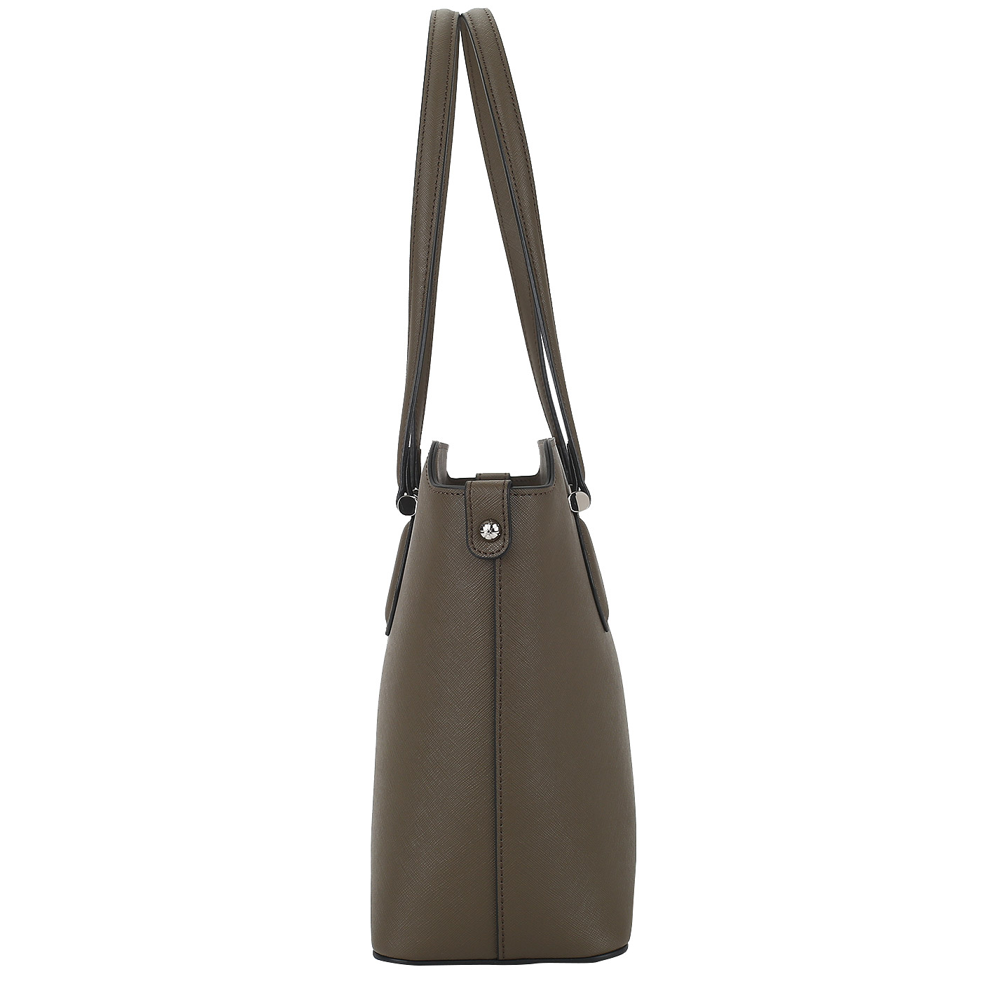 Сафьяновая сумка с длинными ручками Cromia Perla