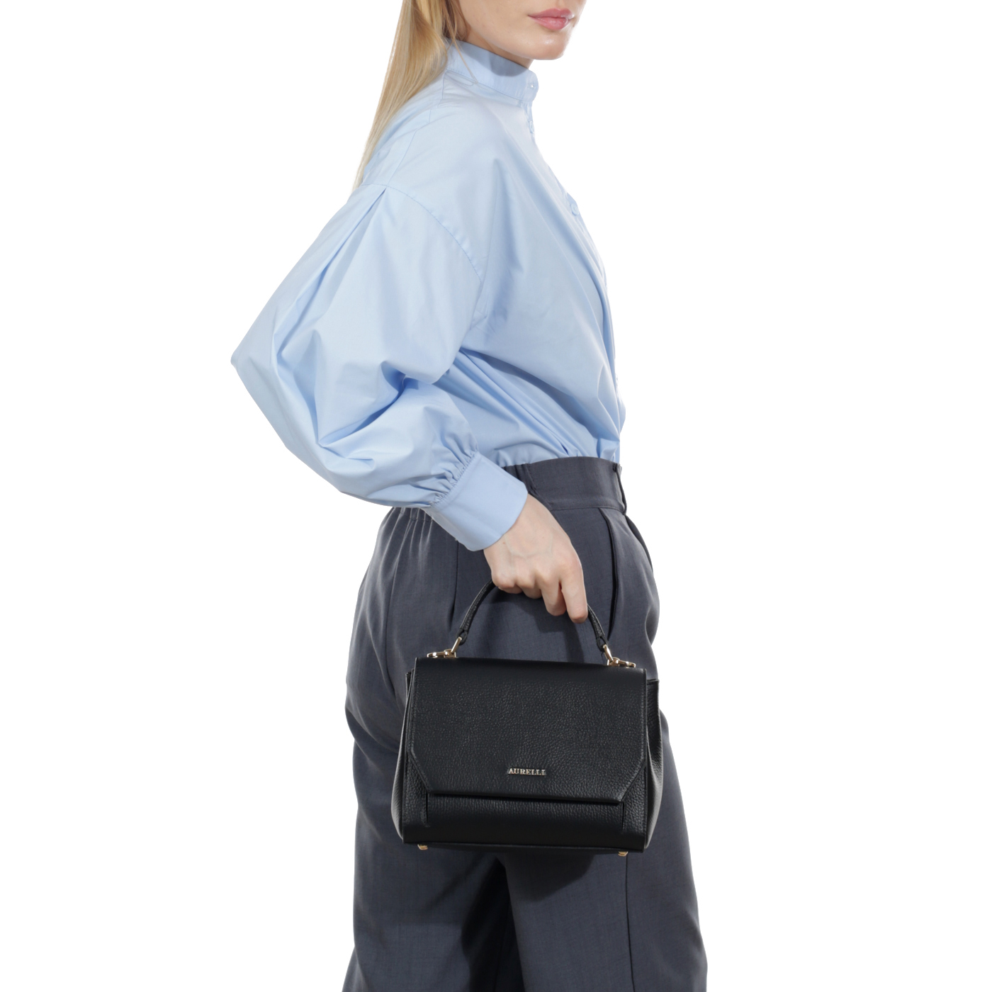 Кожаная сумка Aurelli Soft