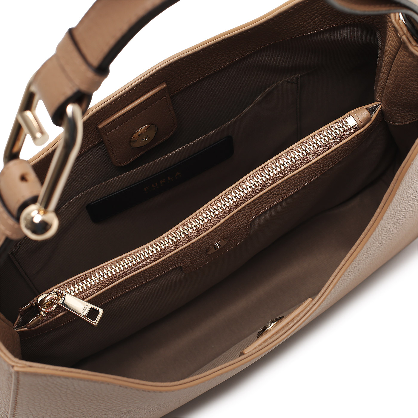 Кожаная сумка Furla Nuvola