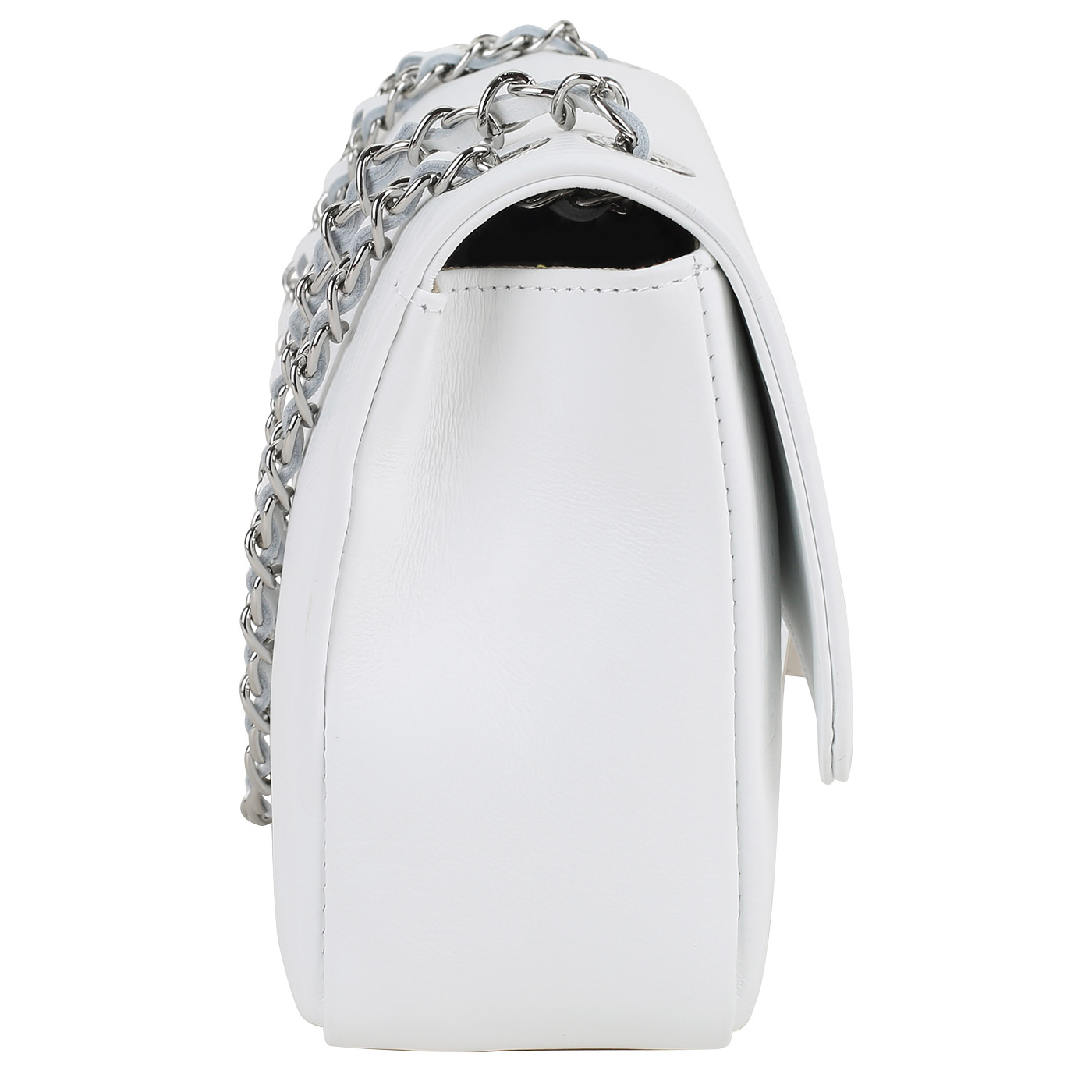 Кожаная сумка с цепочкой Sara Burglar Elena Gem