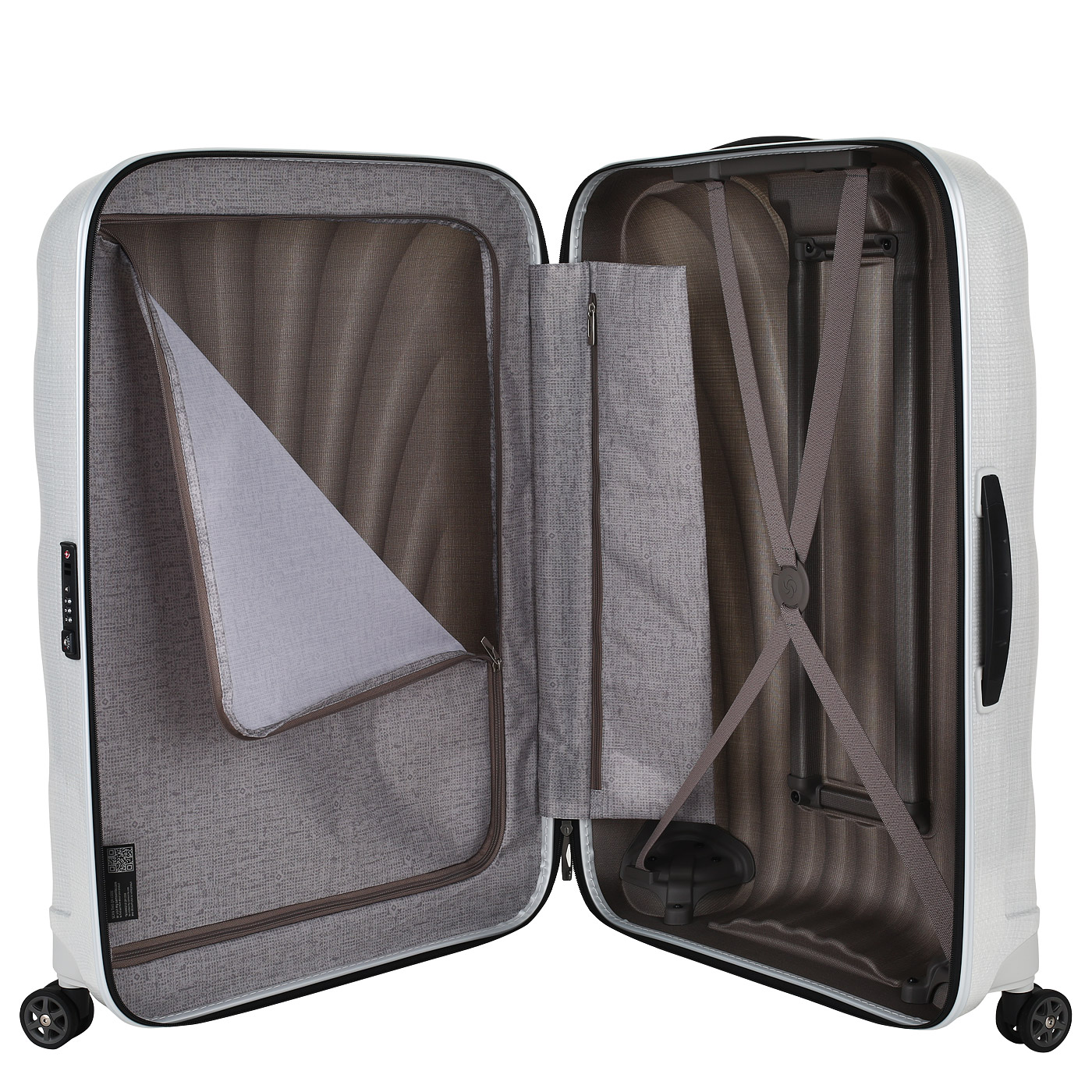 Чемодан большой L из материала Curv Samsonite C-Lite