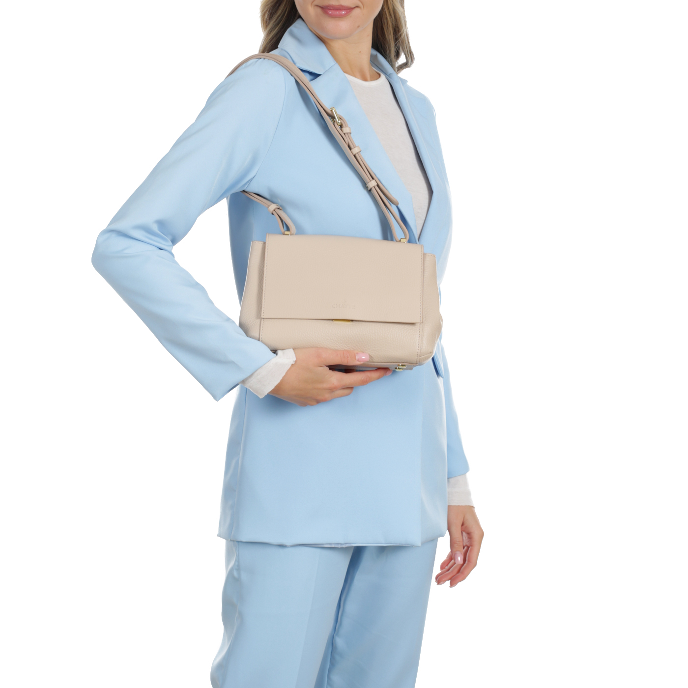 Кожаная сумка Chatte Marseille