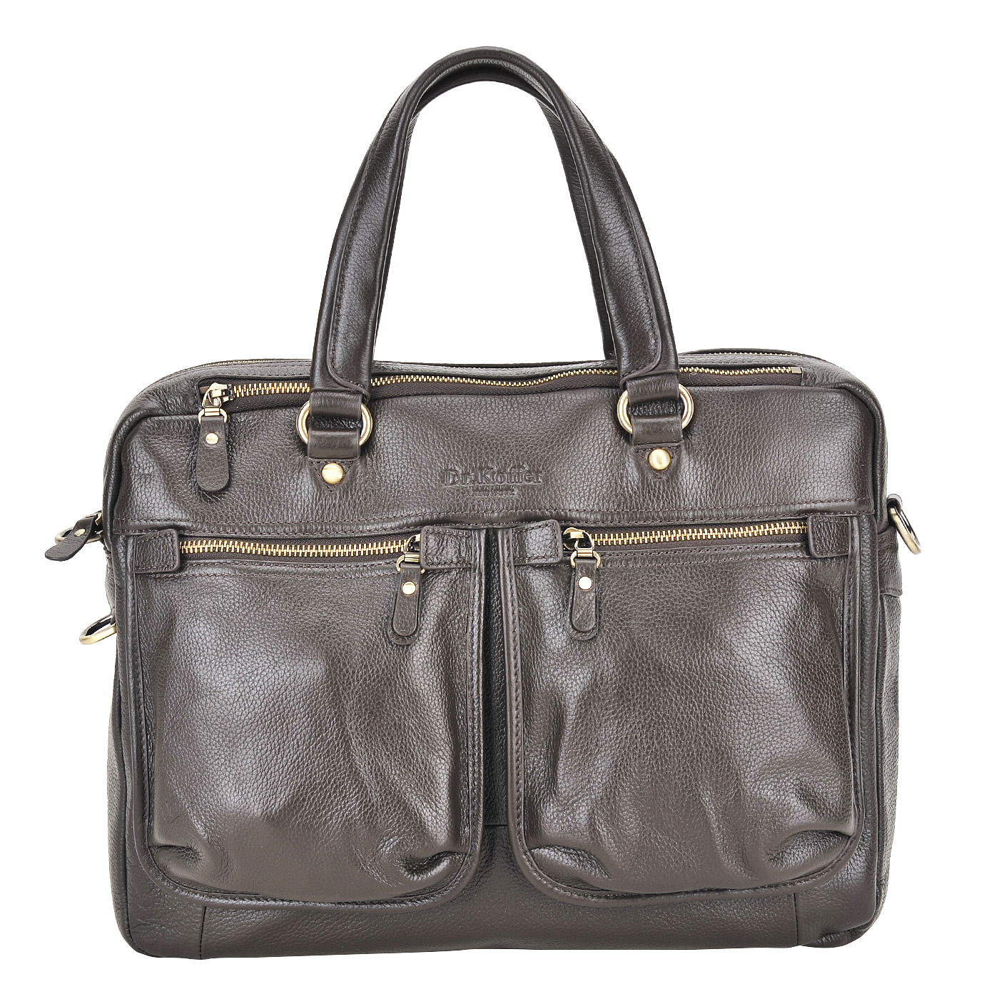 Dr. Koffer Мужская кожаная сумка