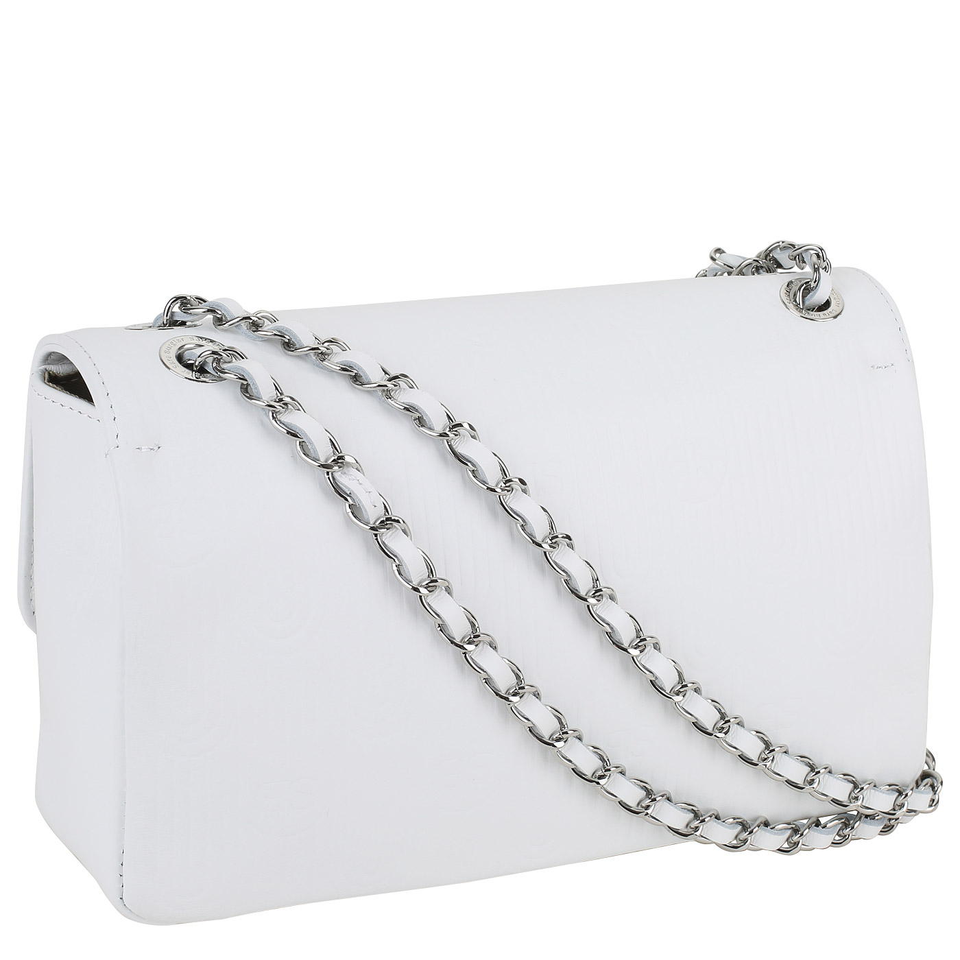 Кожаная сумка с цепочкой Sara Burglar Elena Gem