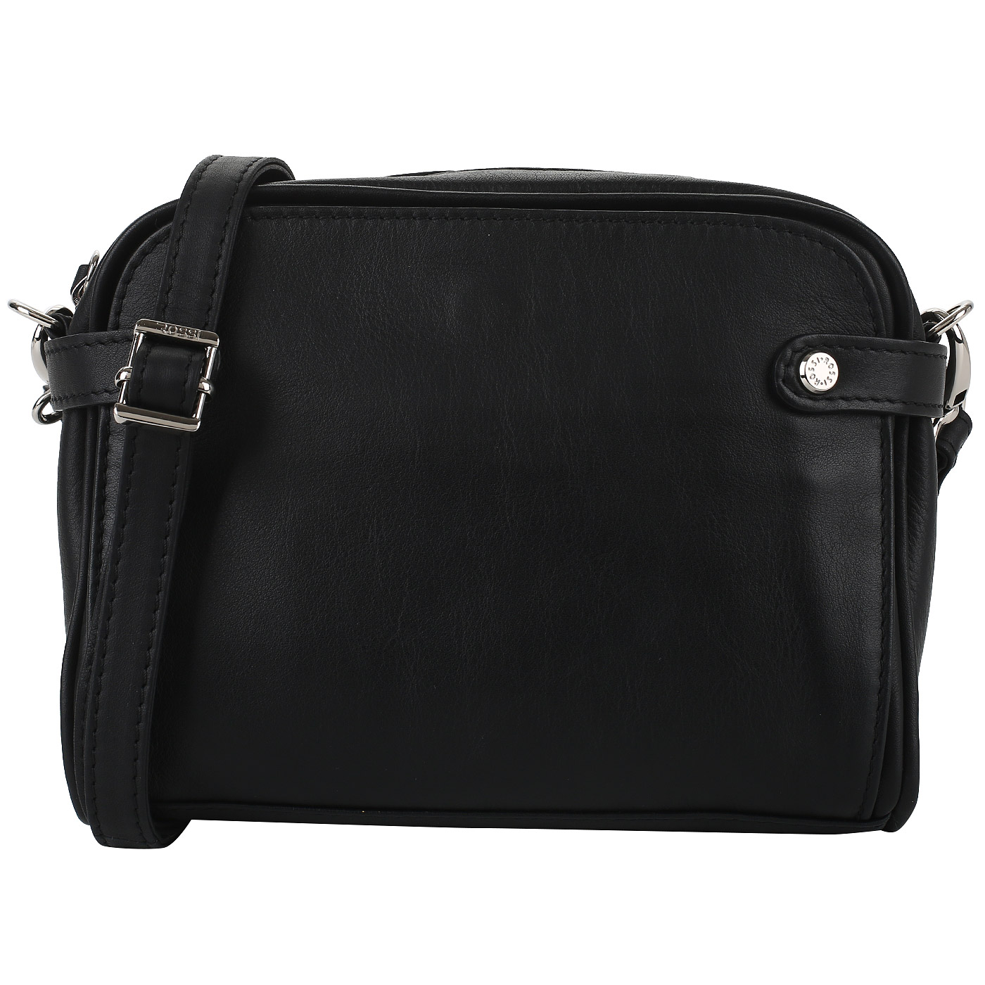 Bruno Rossi Сумка из гладкой кожи