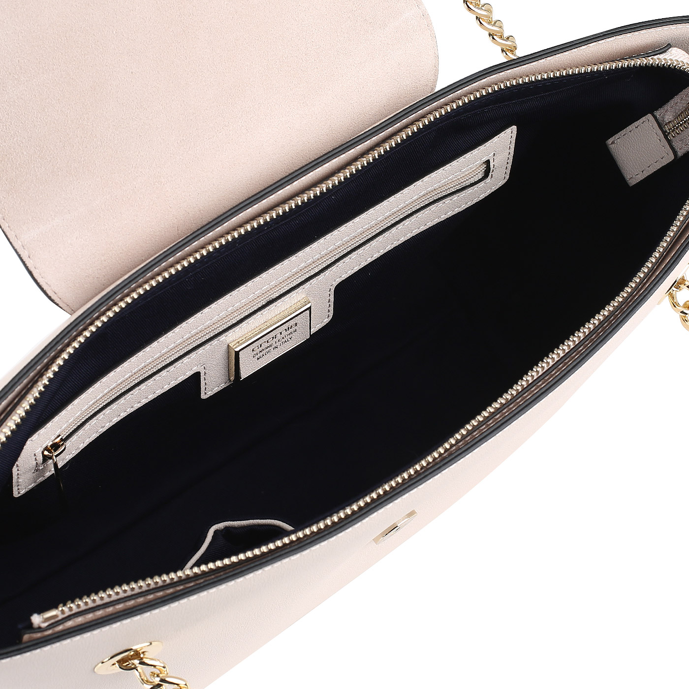 Кожаная сумка с длинными ручками Cromia Ima