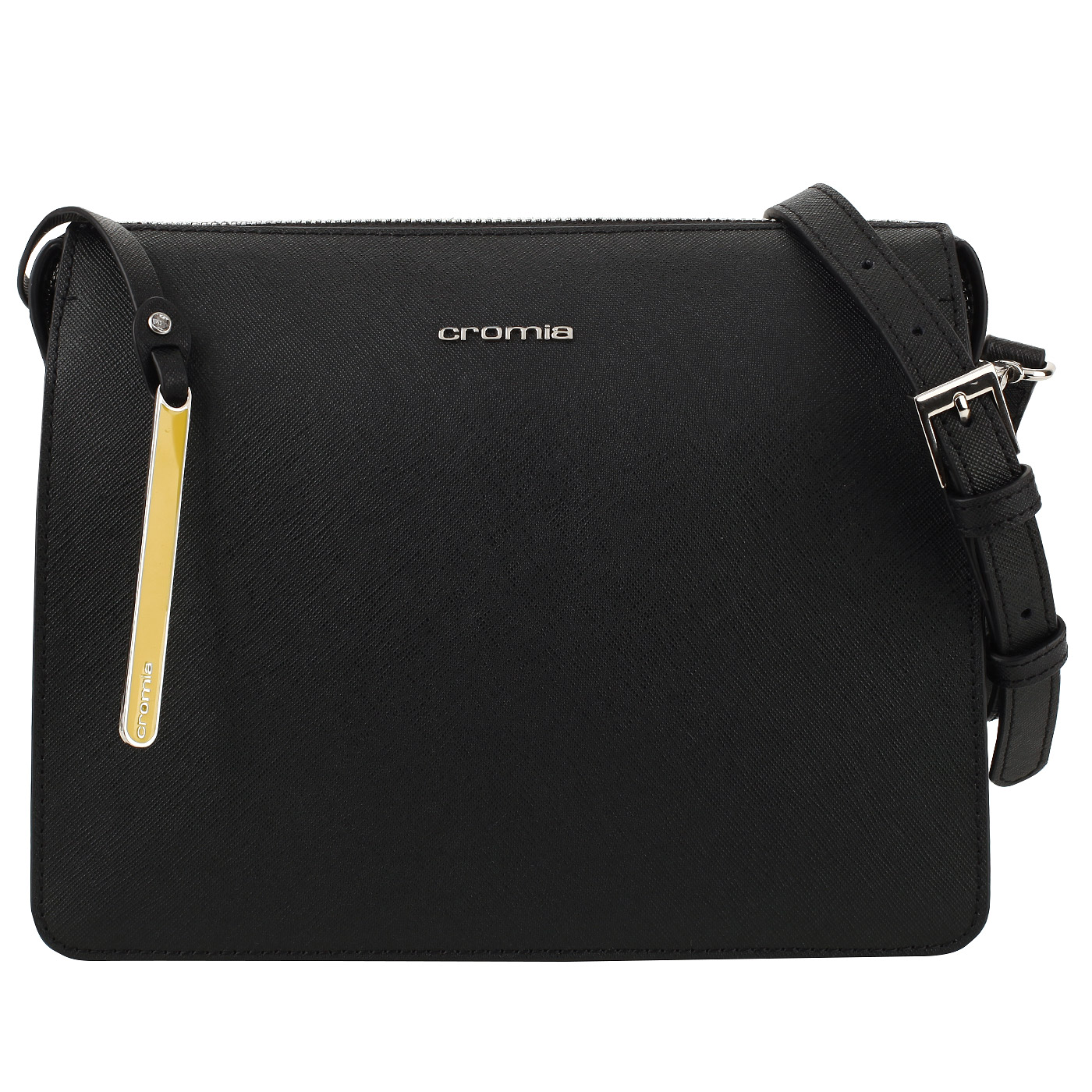 Cromia Черная сумочка на молнии