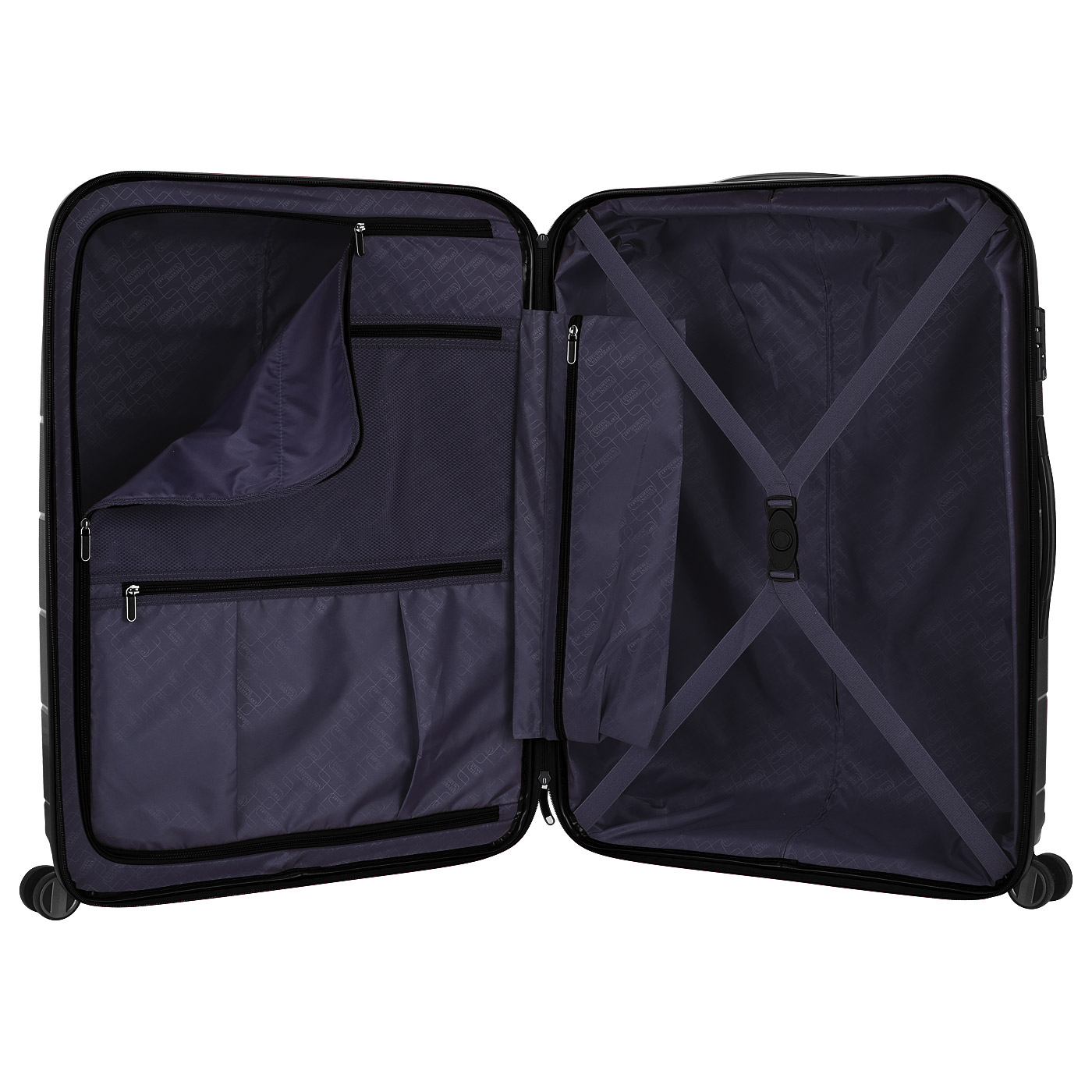 Чемодан большой L из полипропилена Stevens Oxford