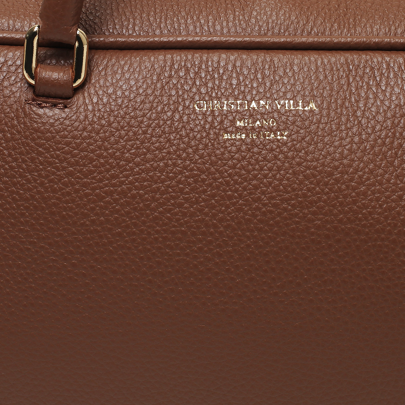 Кожаная сумка Christian Villa Peggy