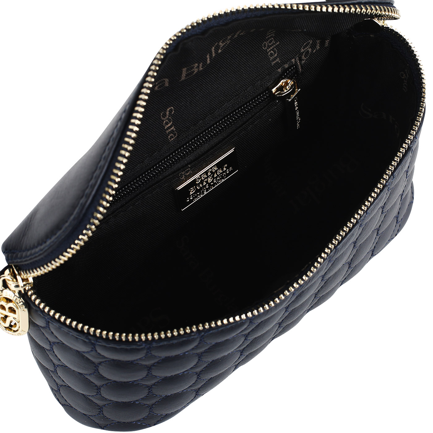 Кожаная сумочка Sara Burglar Helen Ricamo