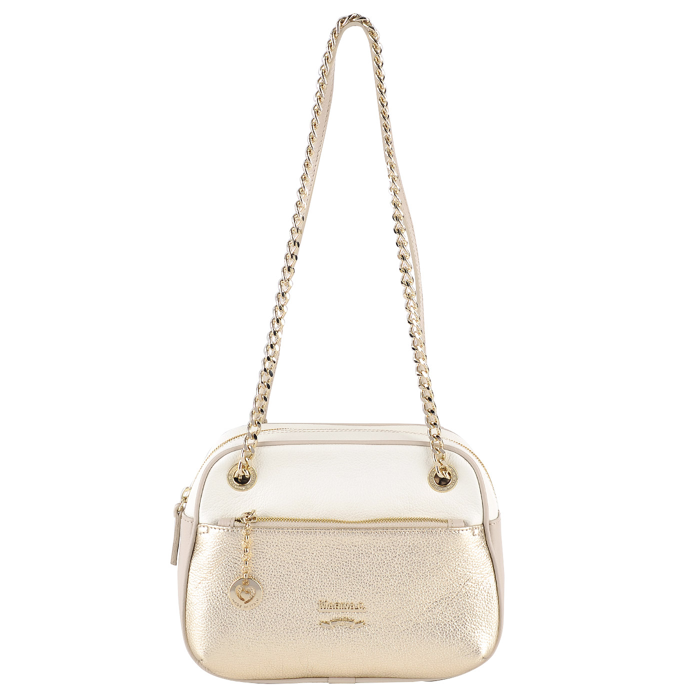 Marina Creazioni Кожаная сумка через плечо