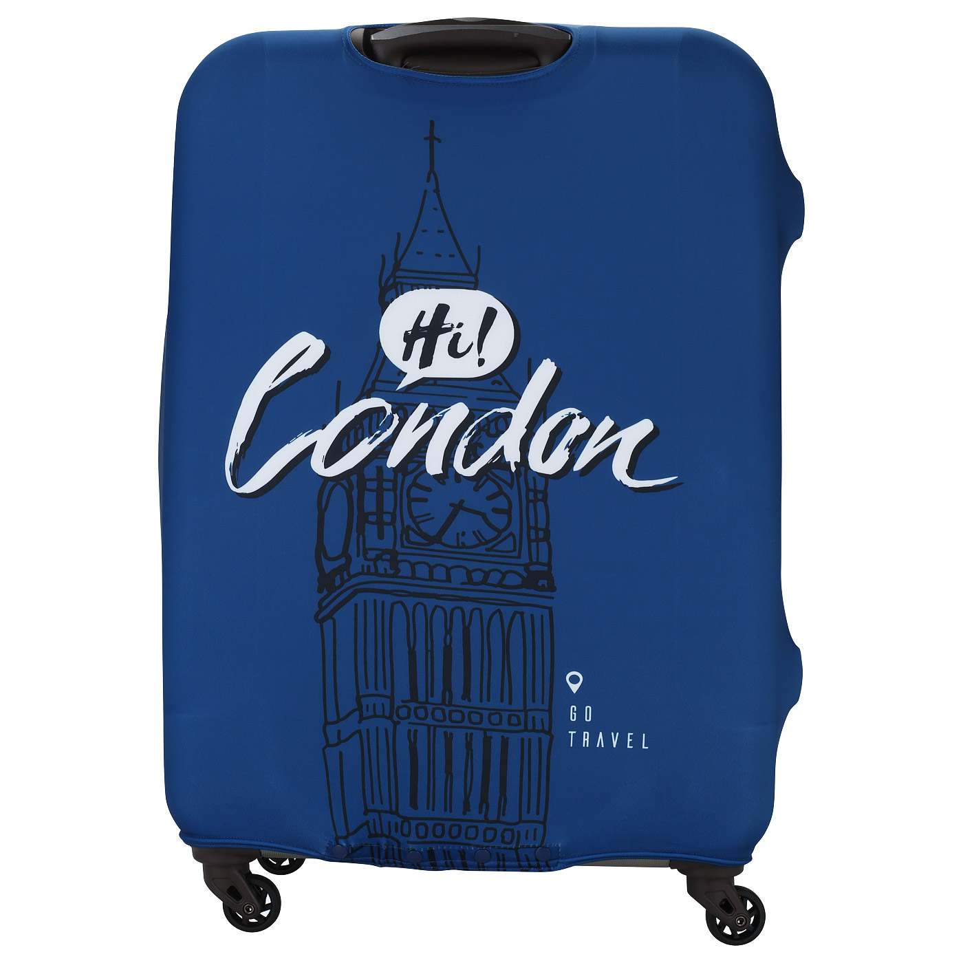 Удобный чехол для чемодана Eberhart Hi London