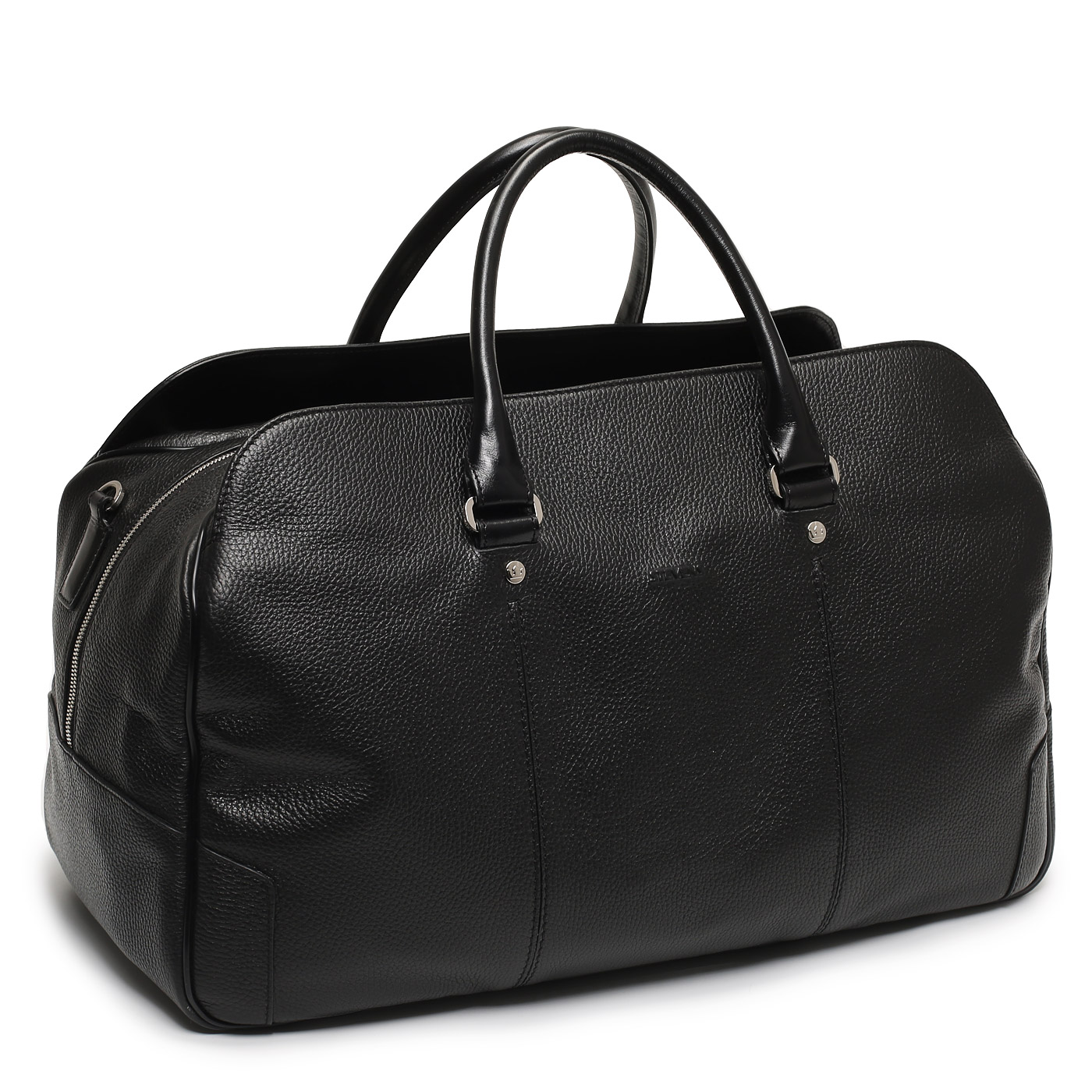 Дорожная кожаная сумка с плечевым ремешком Stevens 