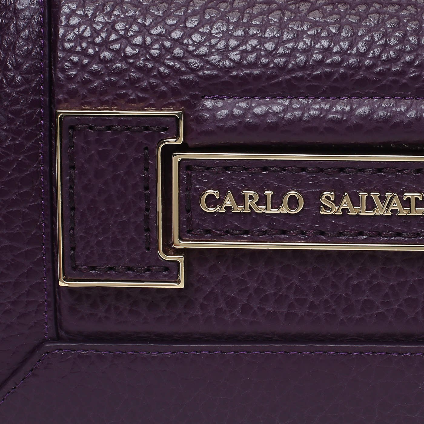 Кожаная сумка Carlo Salvatelli Marta cervino