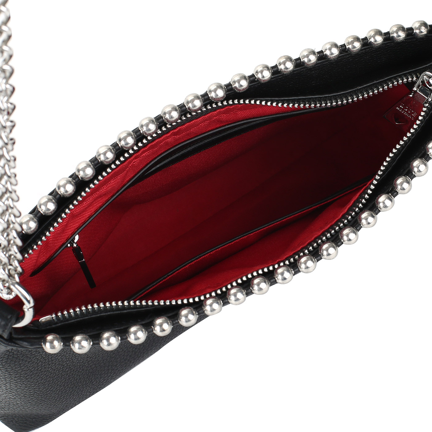 Черная женская сумочка из натуральной кожи Love Moschino Pallina