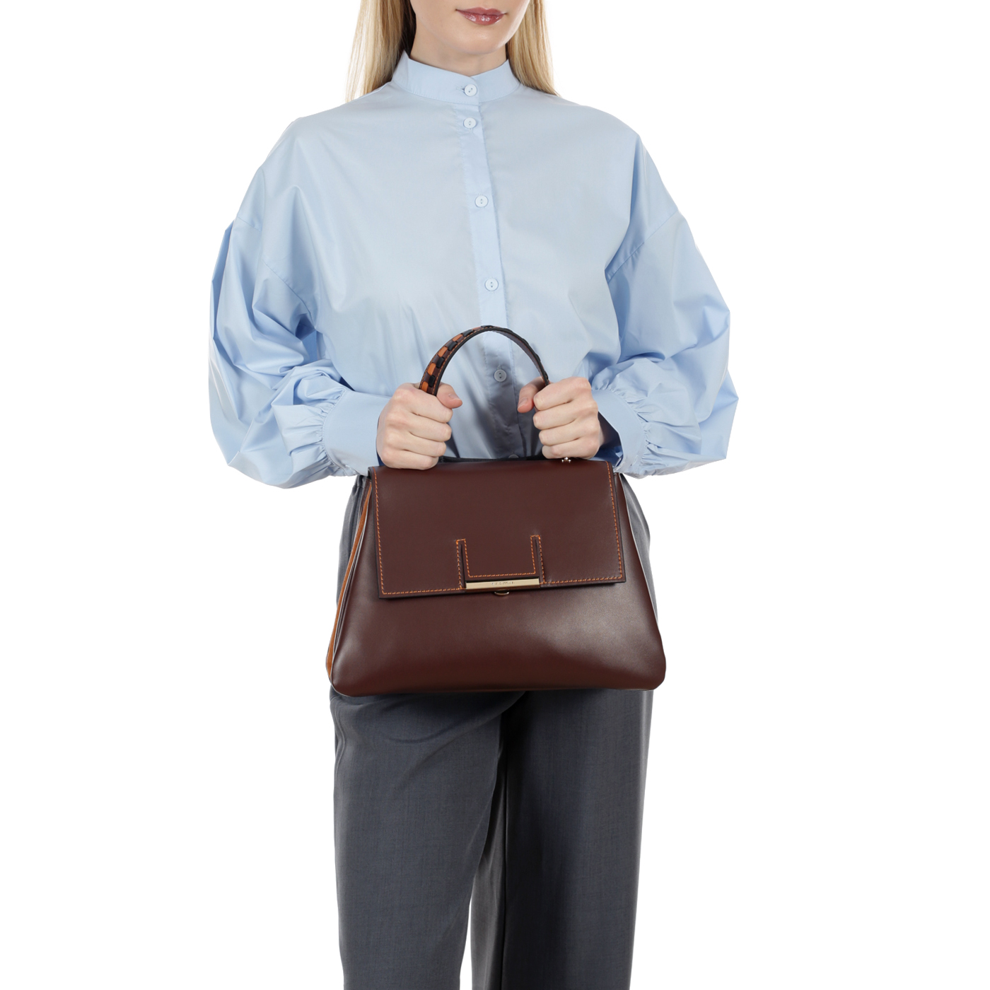 Кожаная сумка Cromia Gaia