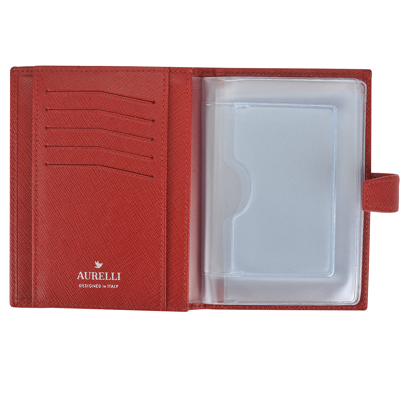Кожаная обложка для паспорта и автодокументов Aurelli Alba