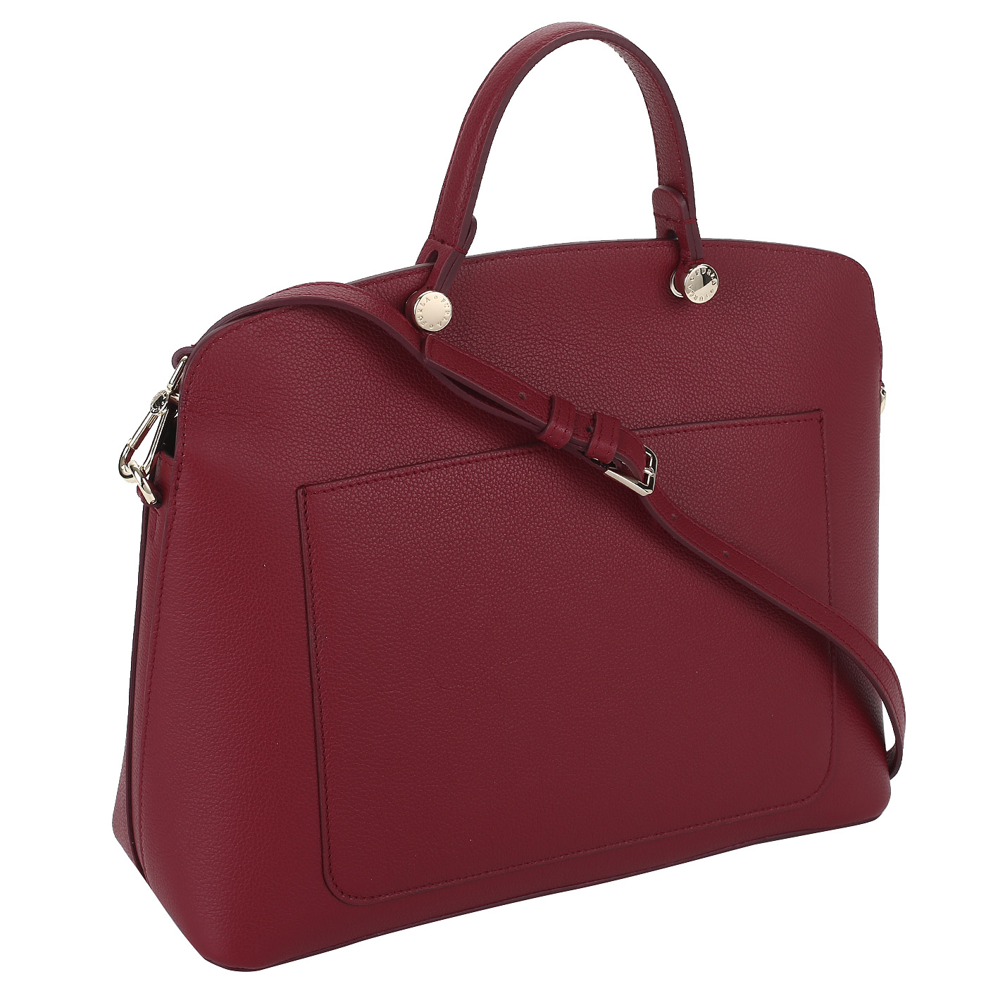 Сумка цвета вишни Furla My Piper