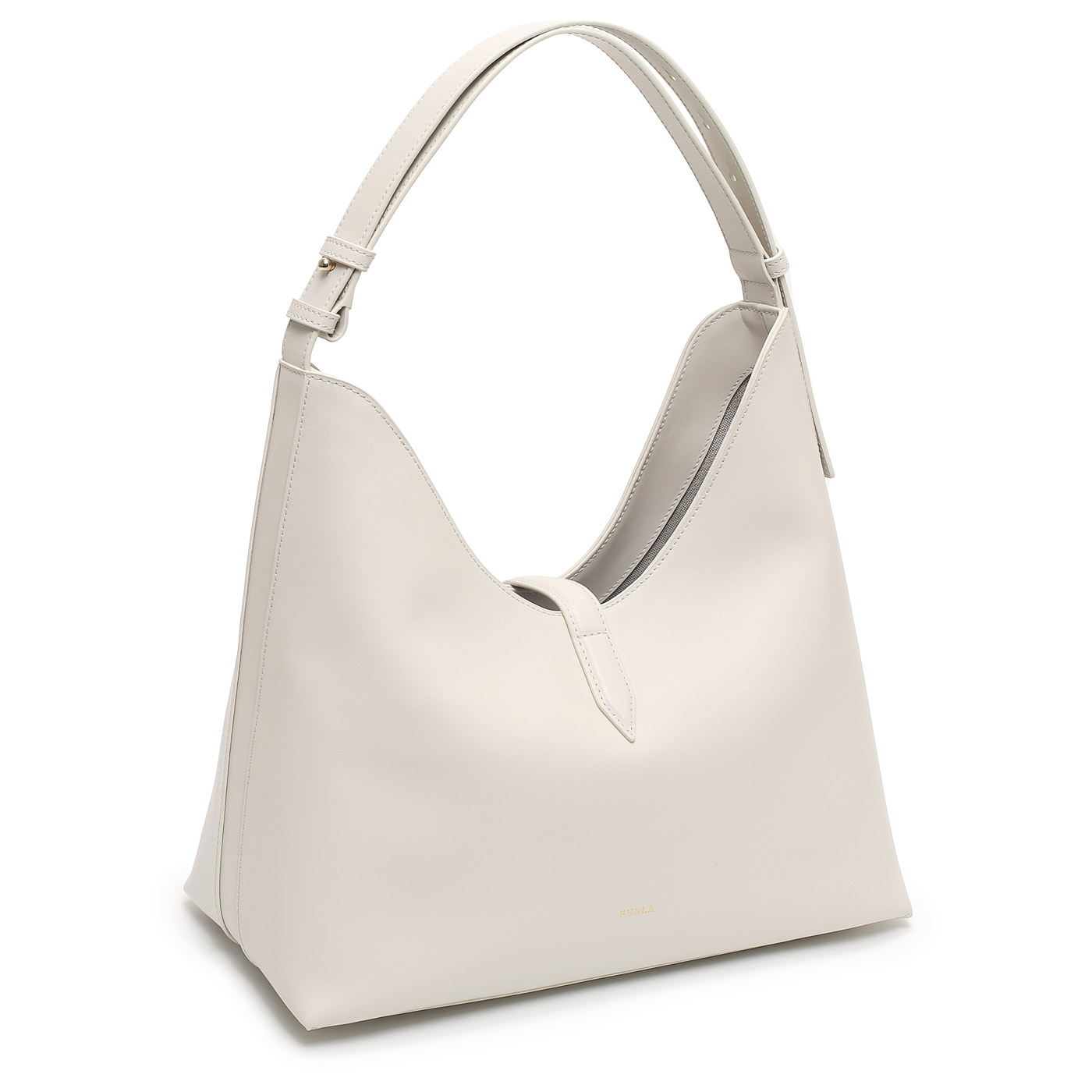 Кожаная сумка Furla Goccia