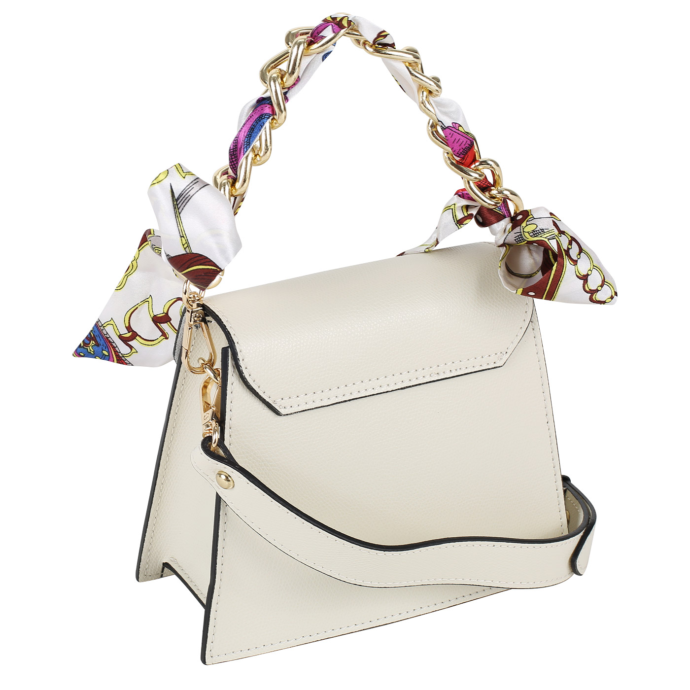 Кожаная сумка с цепочкой Piumelli Titta