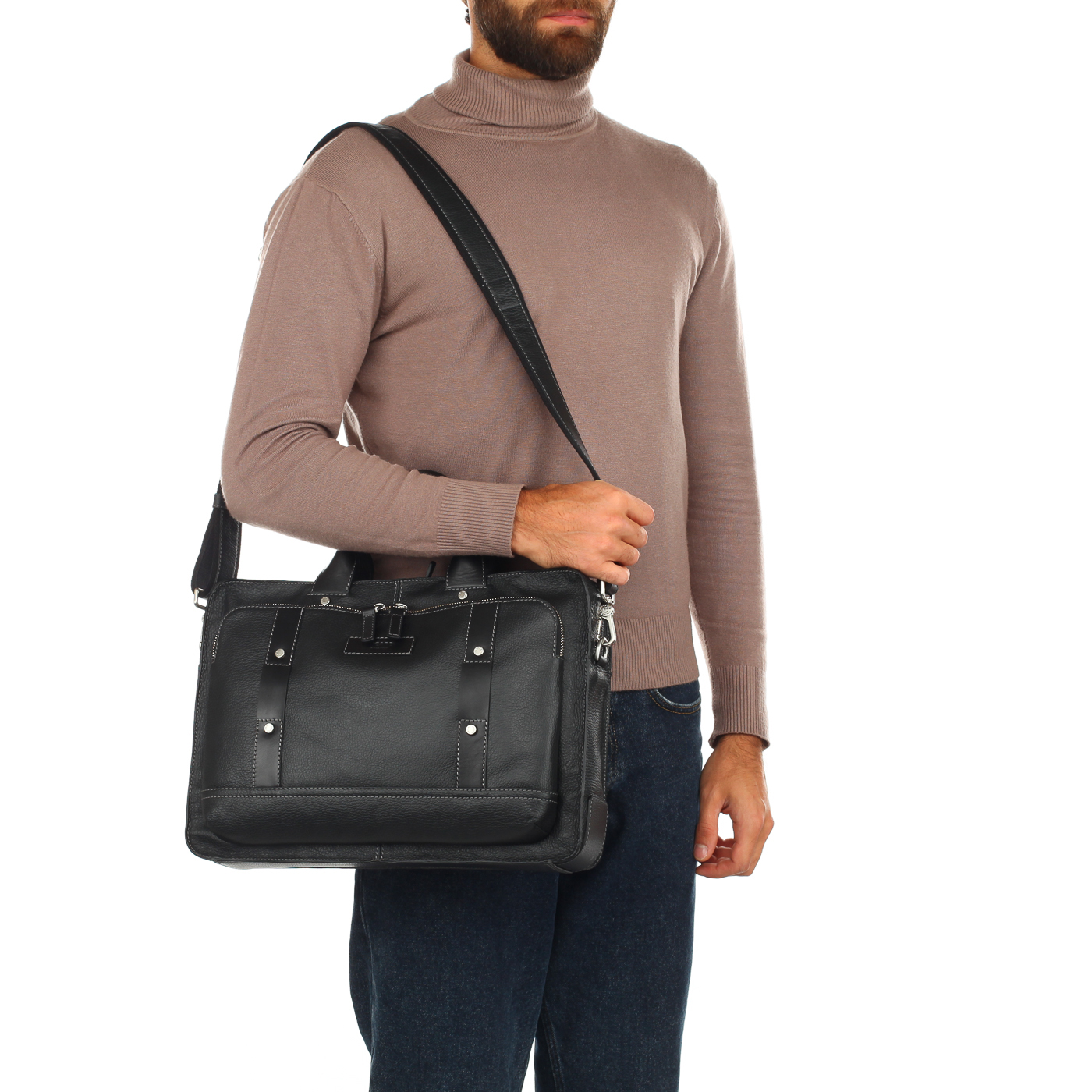 Деловая сумка из кожи Picard Urban Ride