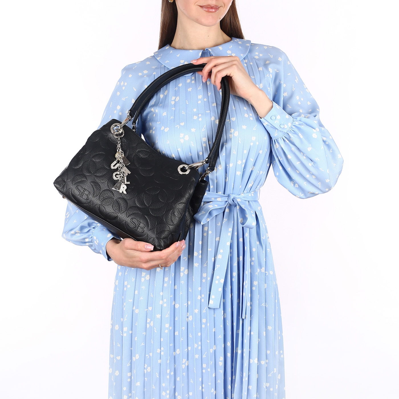 Кожаная сумка Sara Burglar Ariel Dollaro Chic