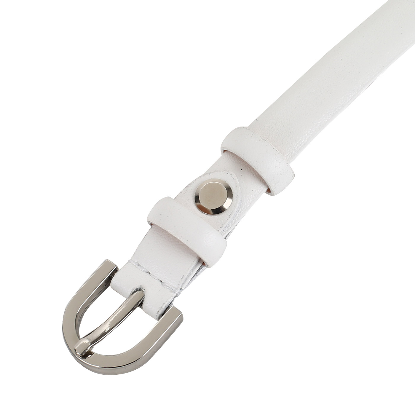 Ремешок из белой кожи Chatte 