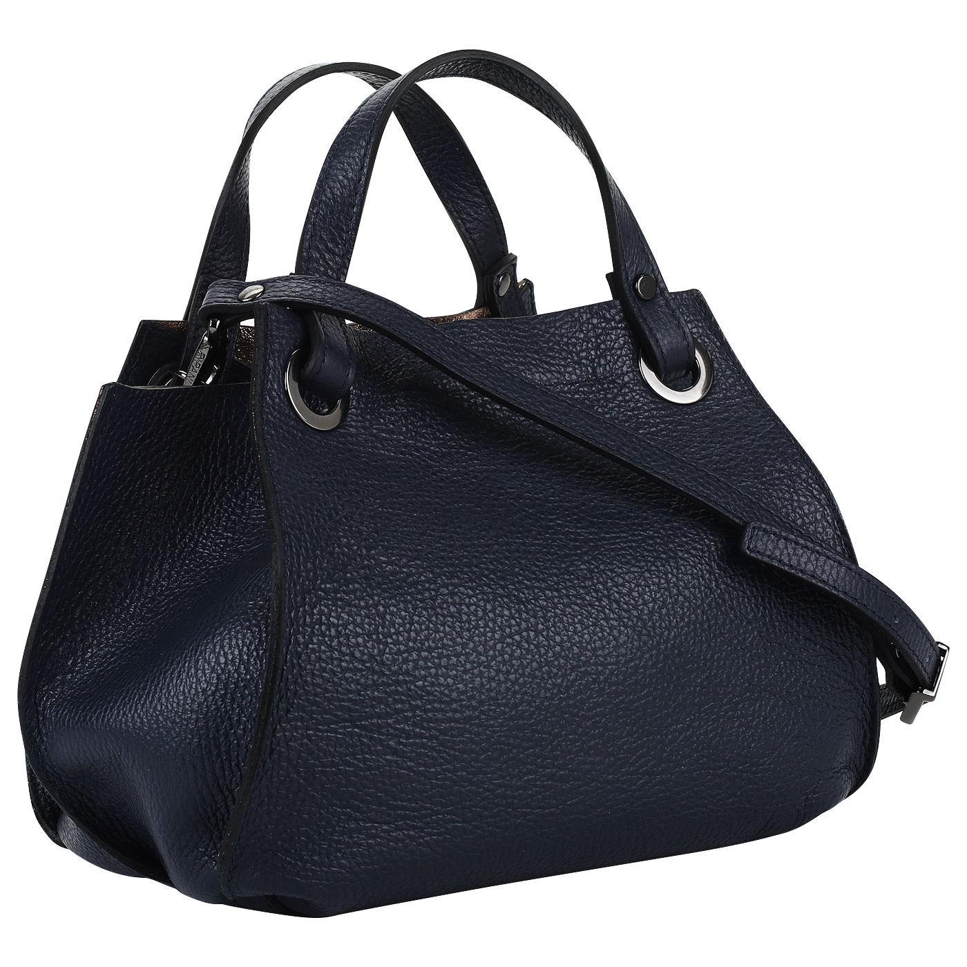 Сумка на молнии из кожи Ripani Airone